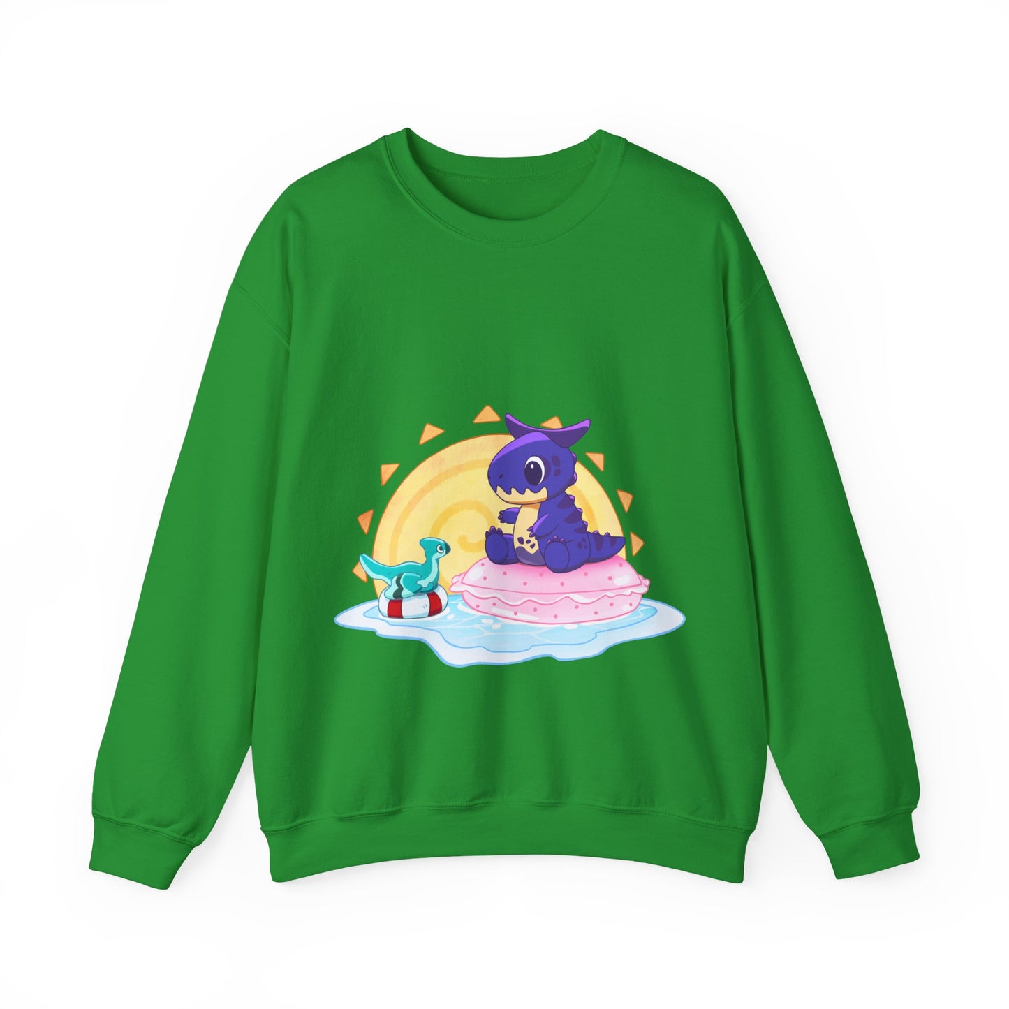 Limited Edition Carnotaurus with Archaeopteryx Sidekick Plushie Concept Art - Sweatshirt (UK, USA, EU, CAN EDITION)