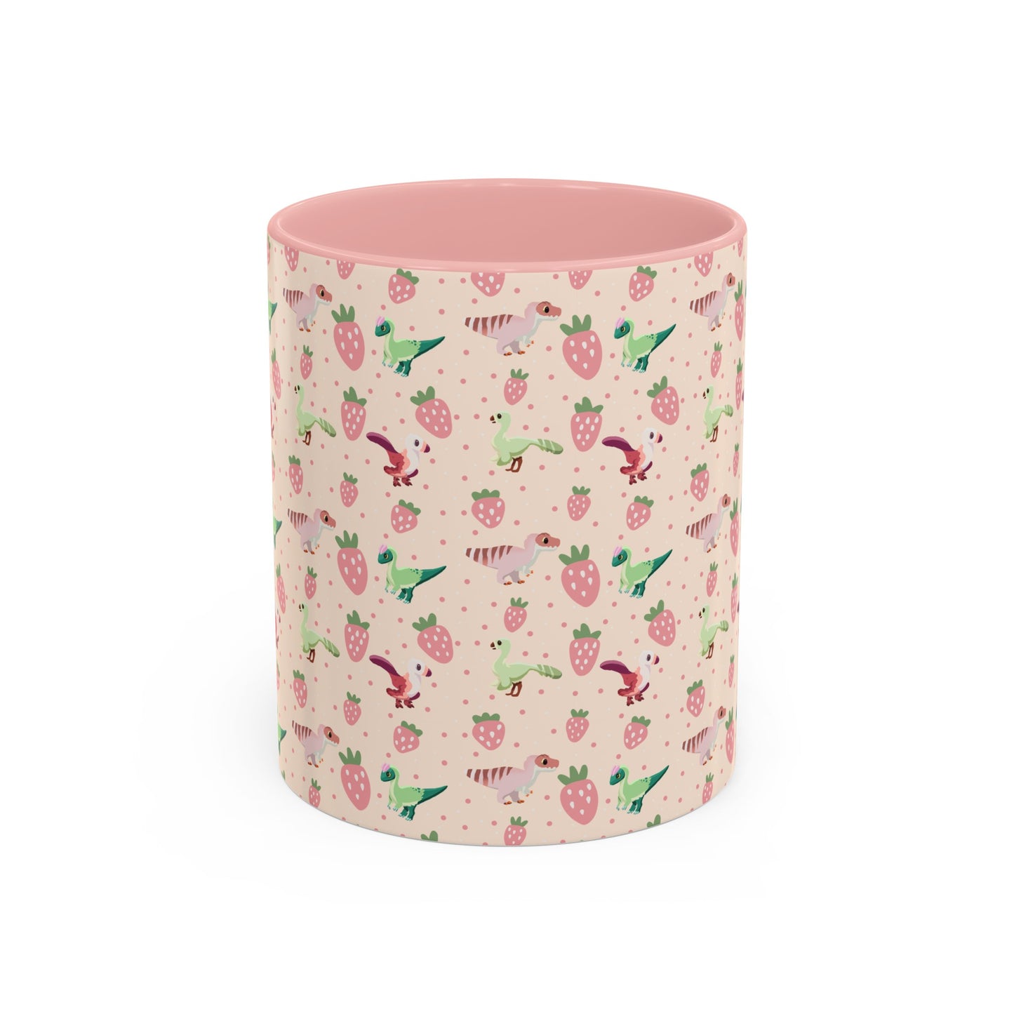 Strawberry Dinos - Mug