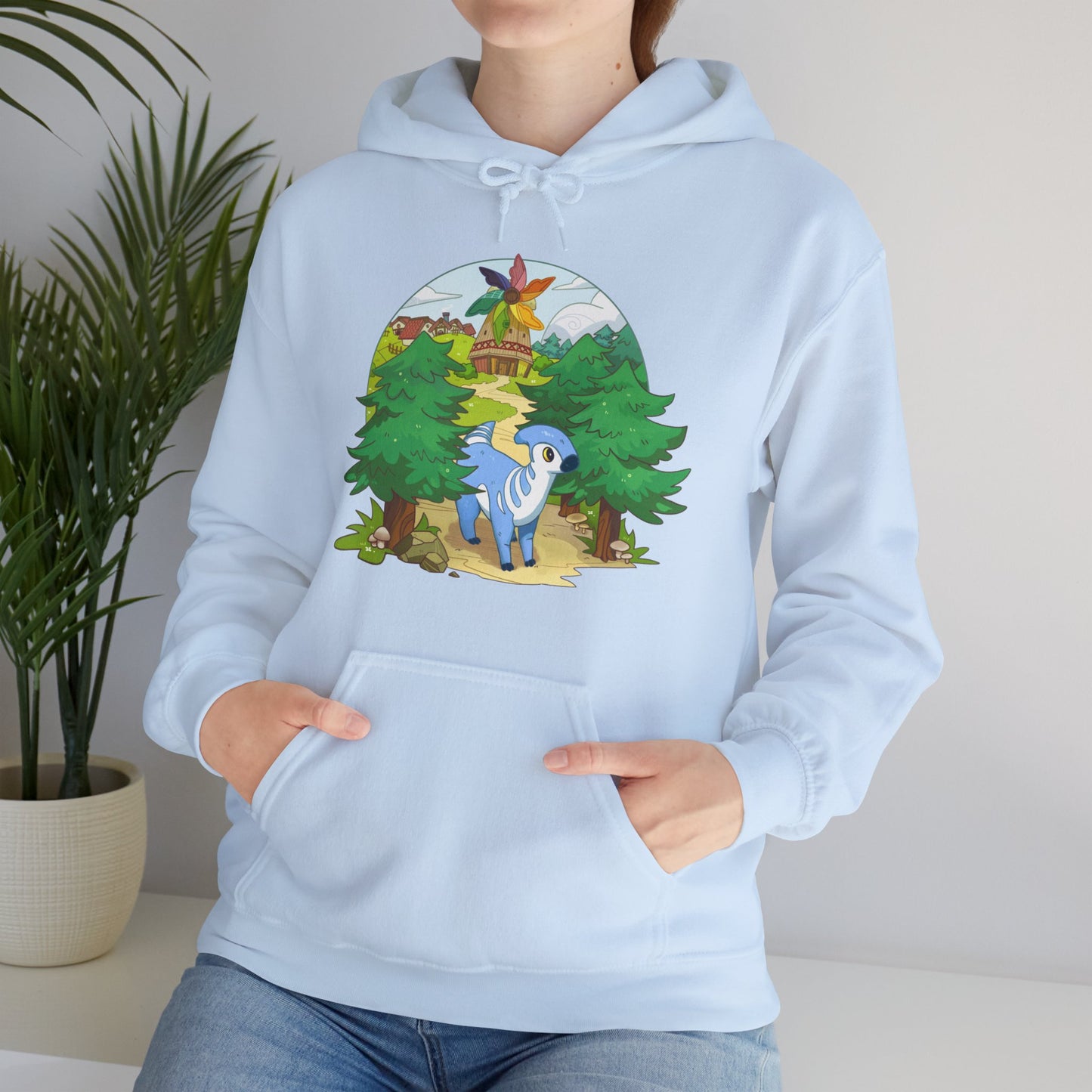 Walk by the Windmill - Unisex Hooded Sweatshirt