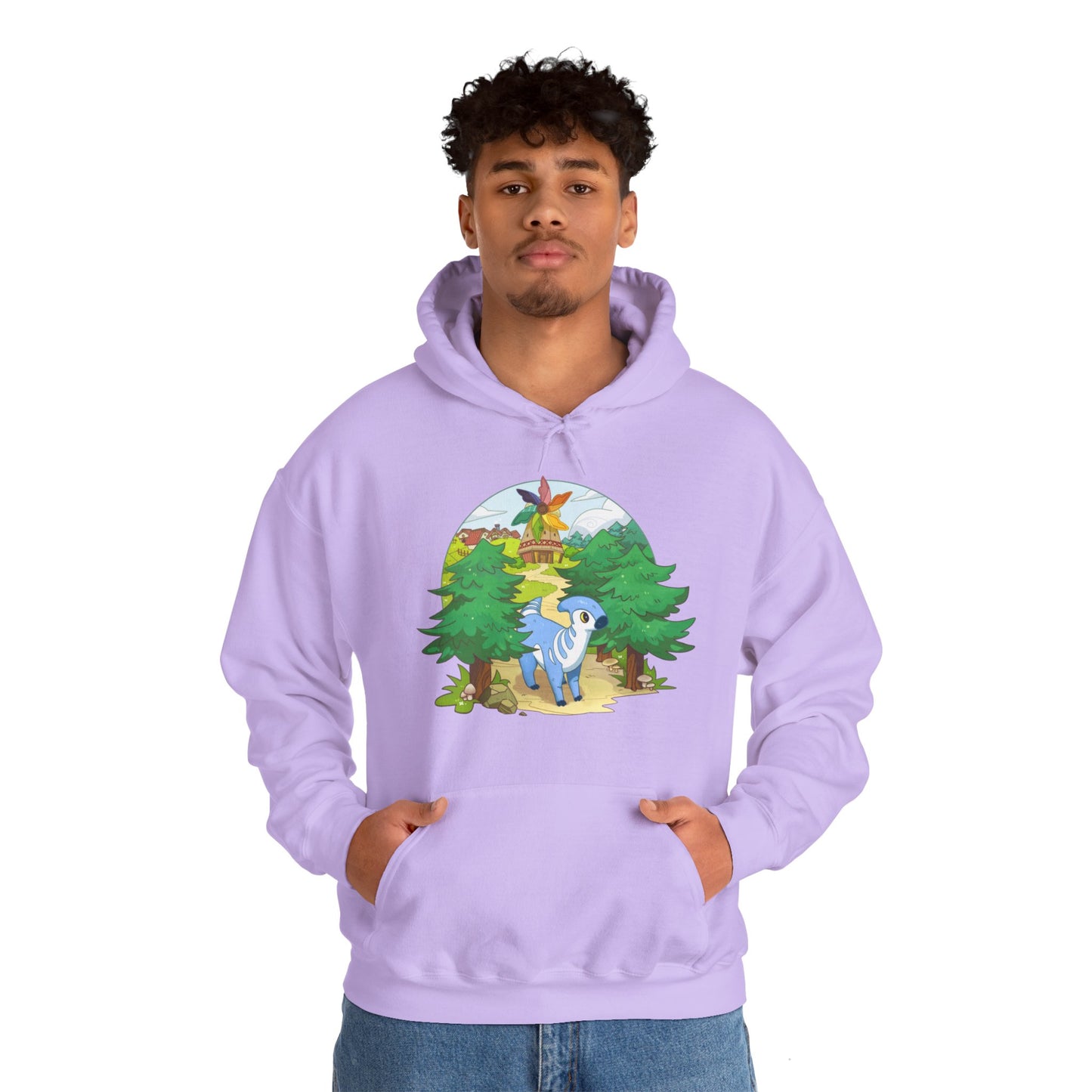 Walk by the Windmill - Unisex Hooded Sweatshirt