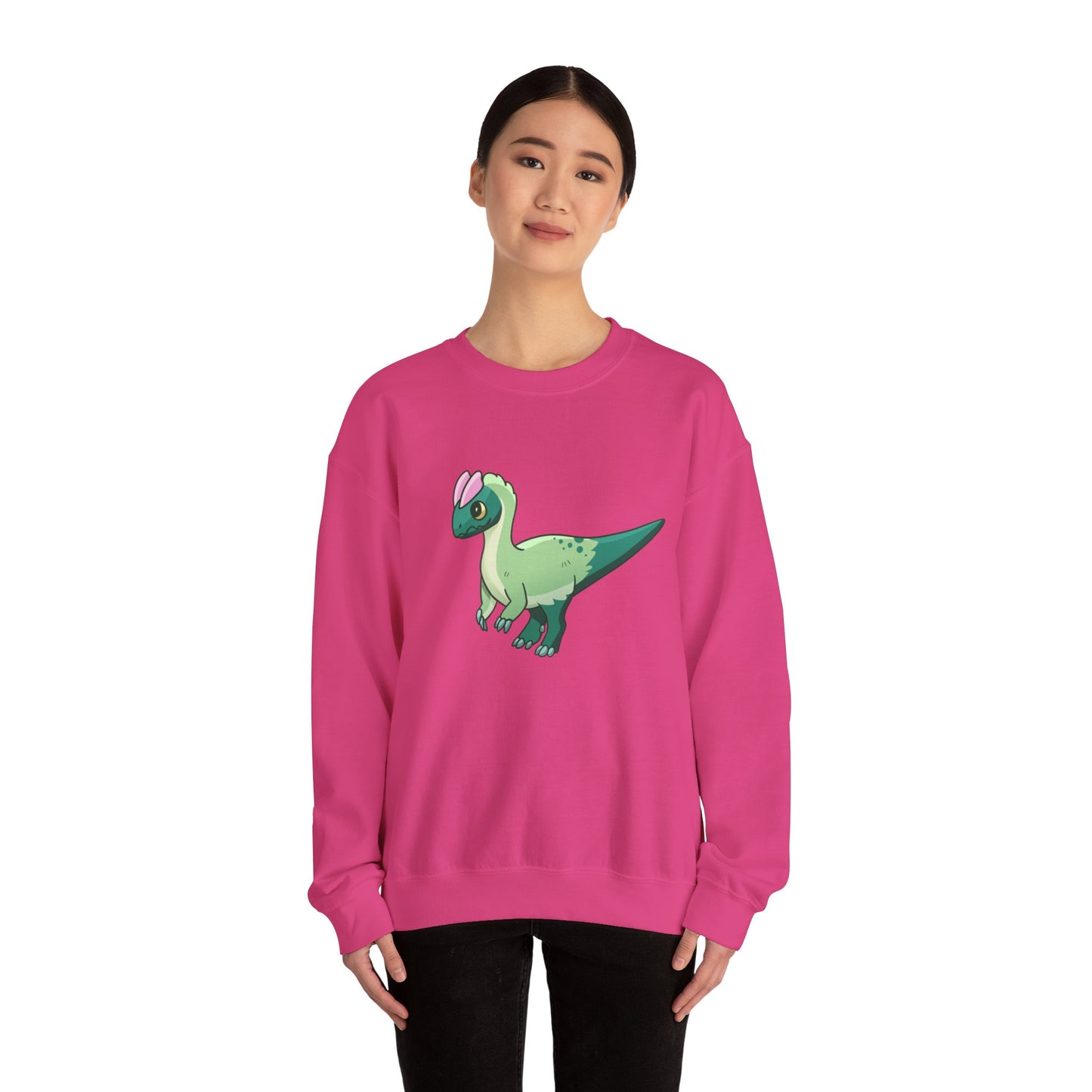 Dilophosaurus - Unisex Heavy Blend™ Crewneck Sweatshirt