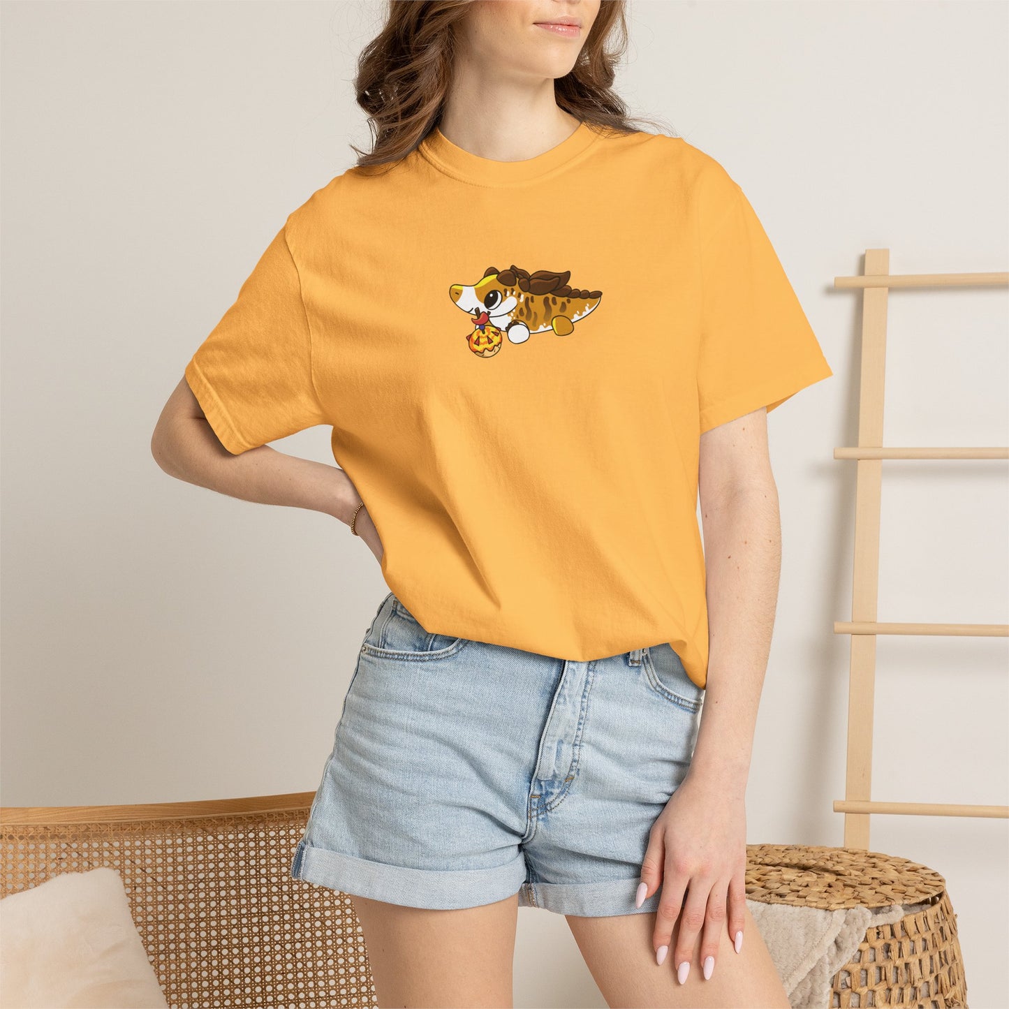 Limited Edition Desmond the Desmatosuchus Plushie Art - T-Shirt