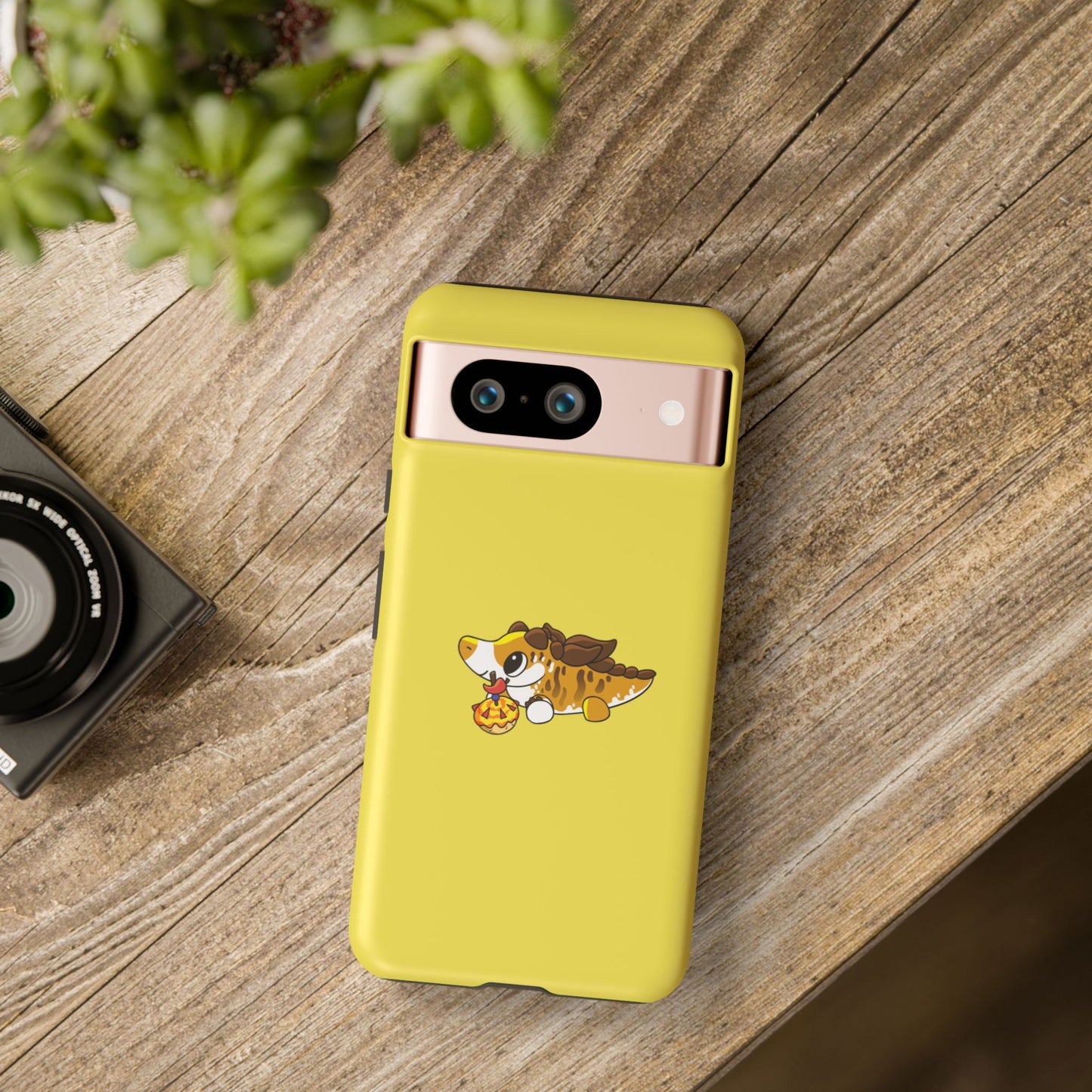 Limited Edition Desmond the Desmatosuchus Plushie Art - Phone Case