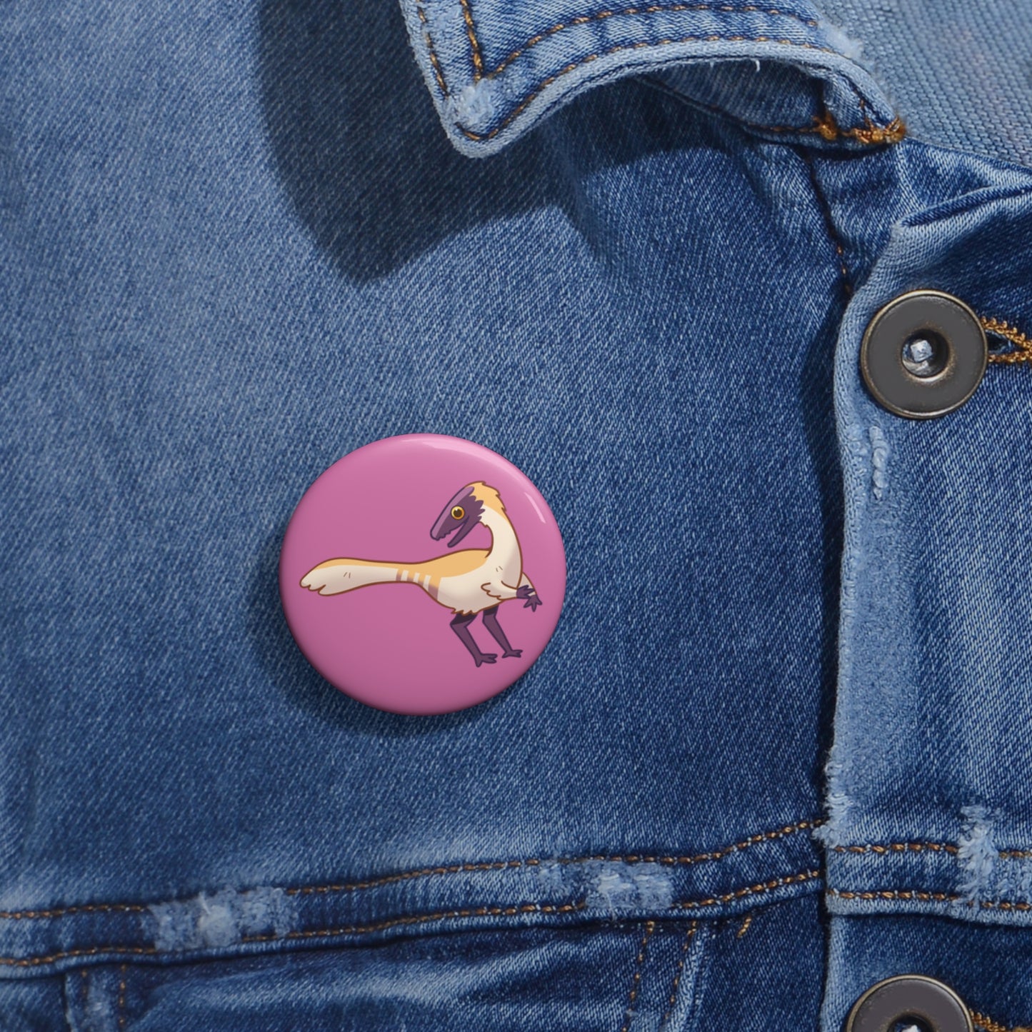 Compsognathus Pin Badge