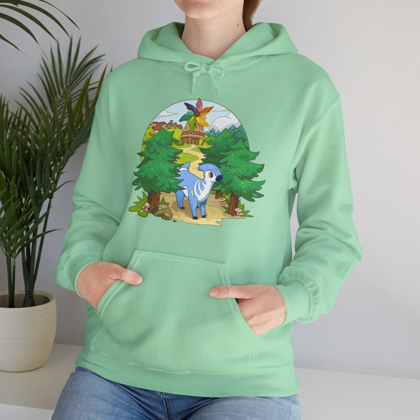 Walk by the Windmill - Unisex Hooded Sweatshirt