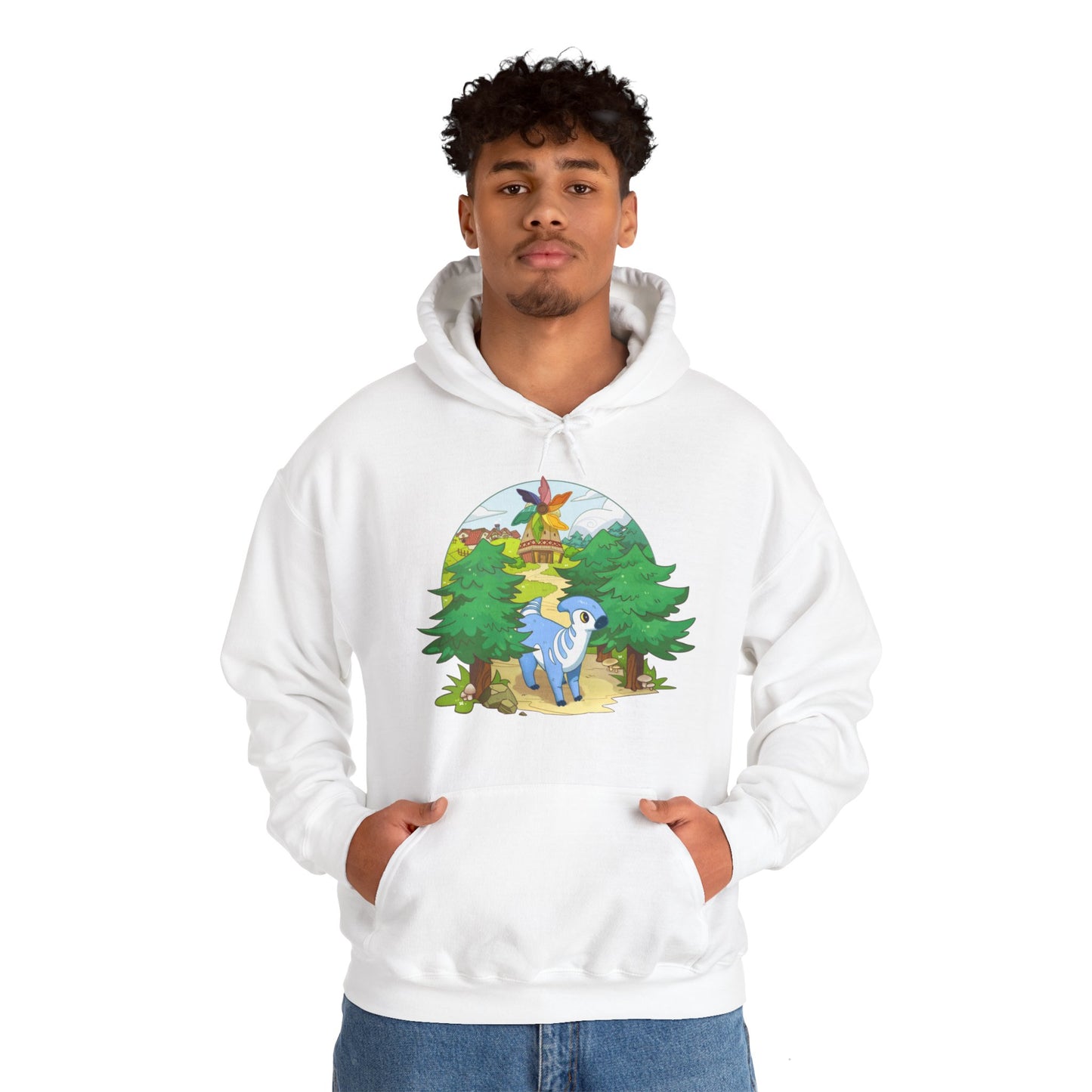 Walk by the Windmill - Unisex Hooded Sweatshirt