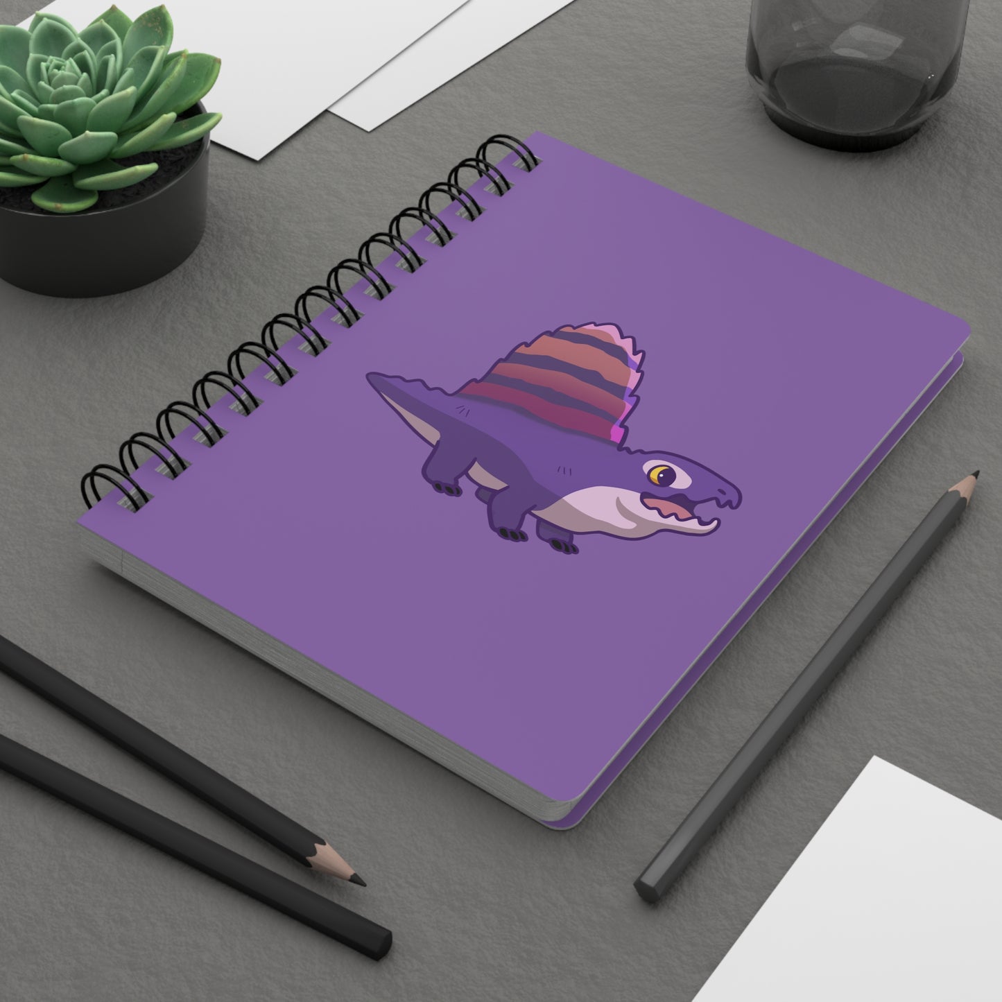 Dimetrodon Spiral Bound Journal