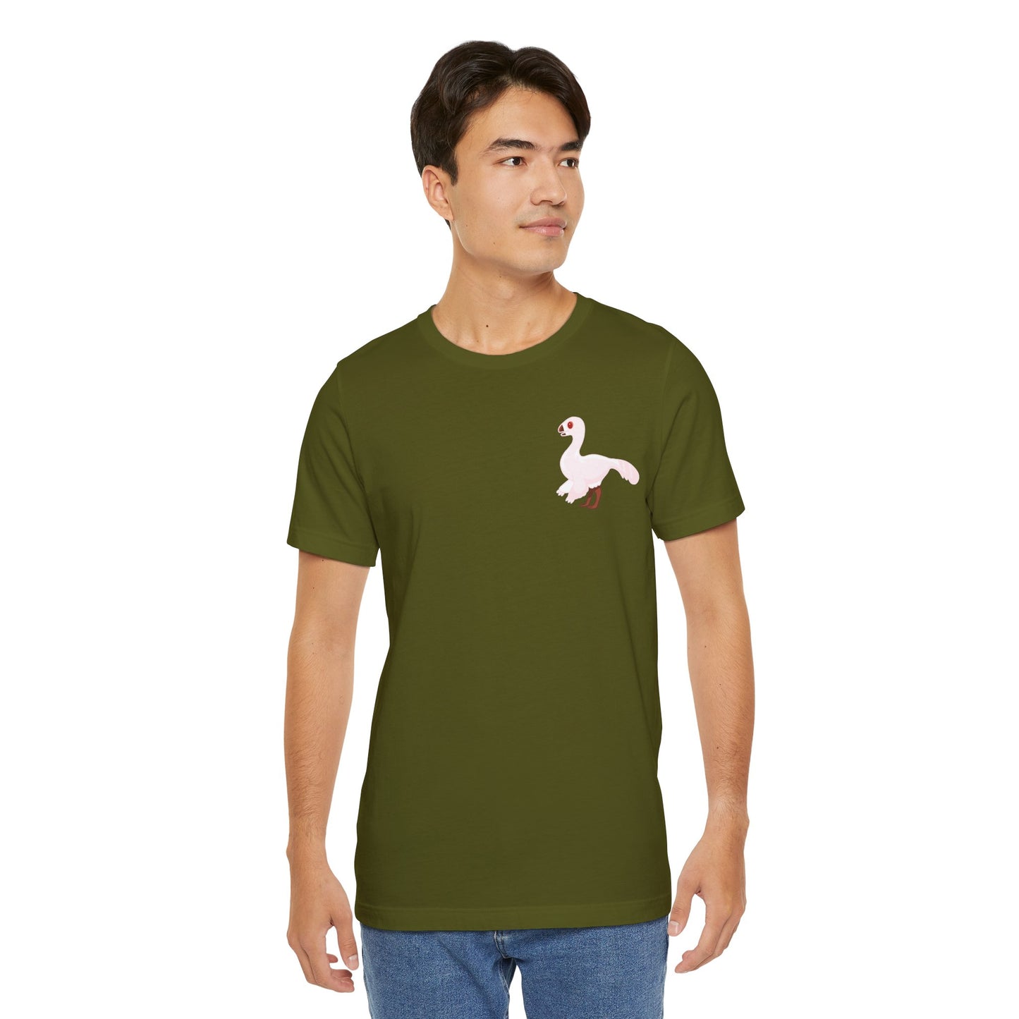 Limited Edition Albino Gallimimus - T-Shirt (UK EDITION)