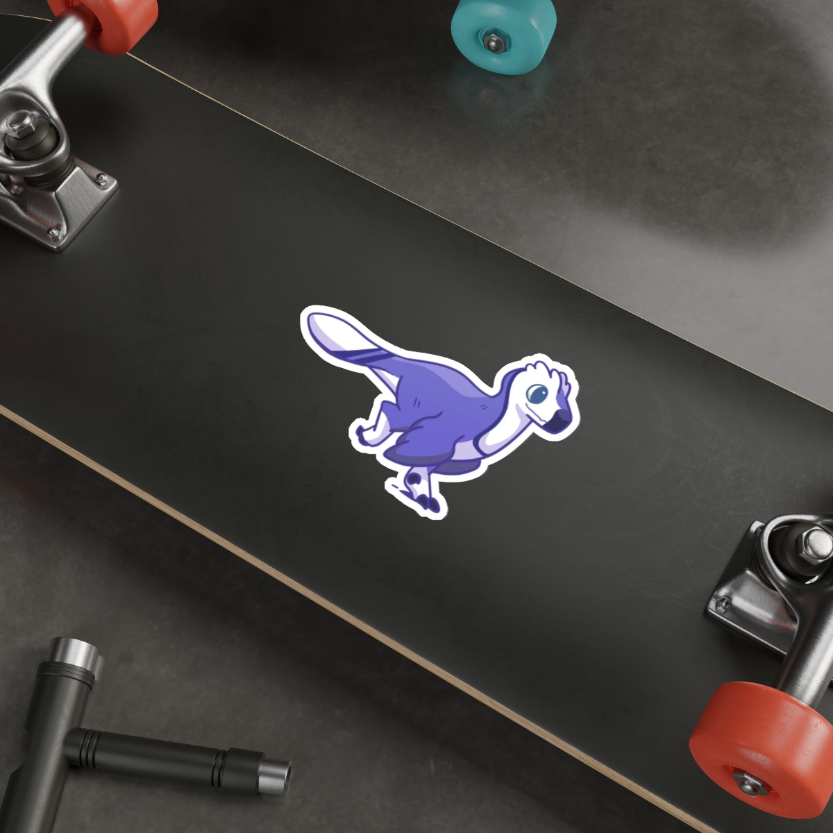 Utahraptor Sticker - Die-Cut Stickers