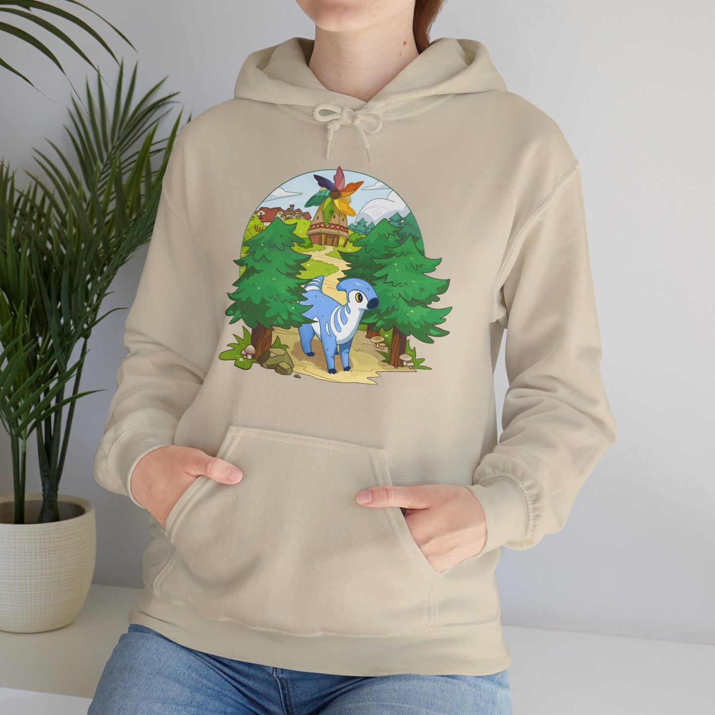 Walk by the Windmill - Unisex Hooded Sweatshirt