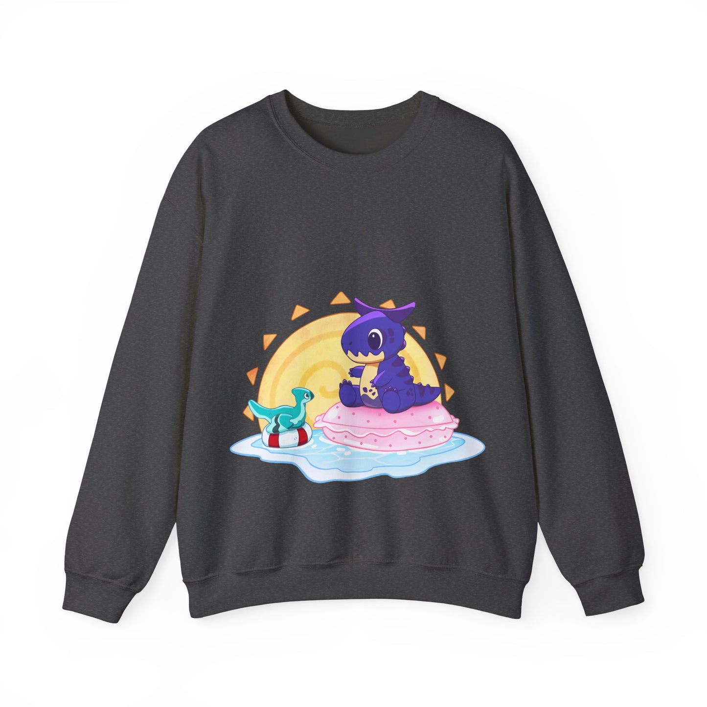 Limited Edition Carnotaurus with Archaeopteryx Sidekick Plushie Concept Art - Sweatshirt (AUS EDITION)