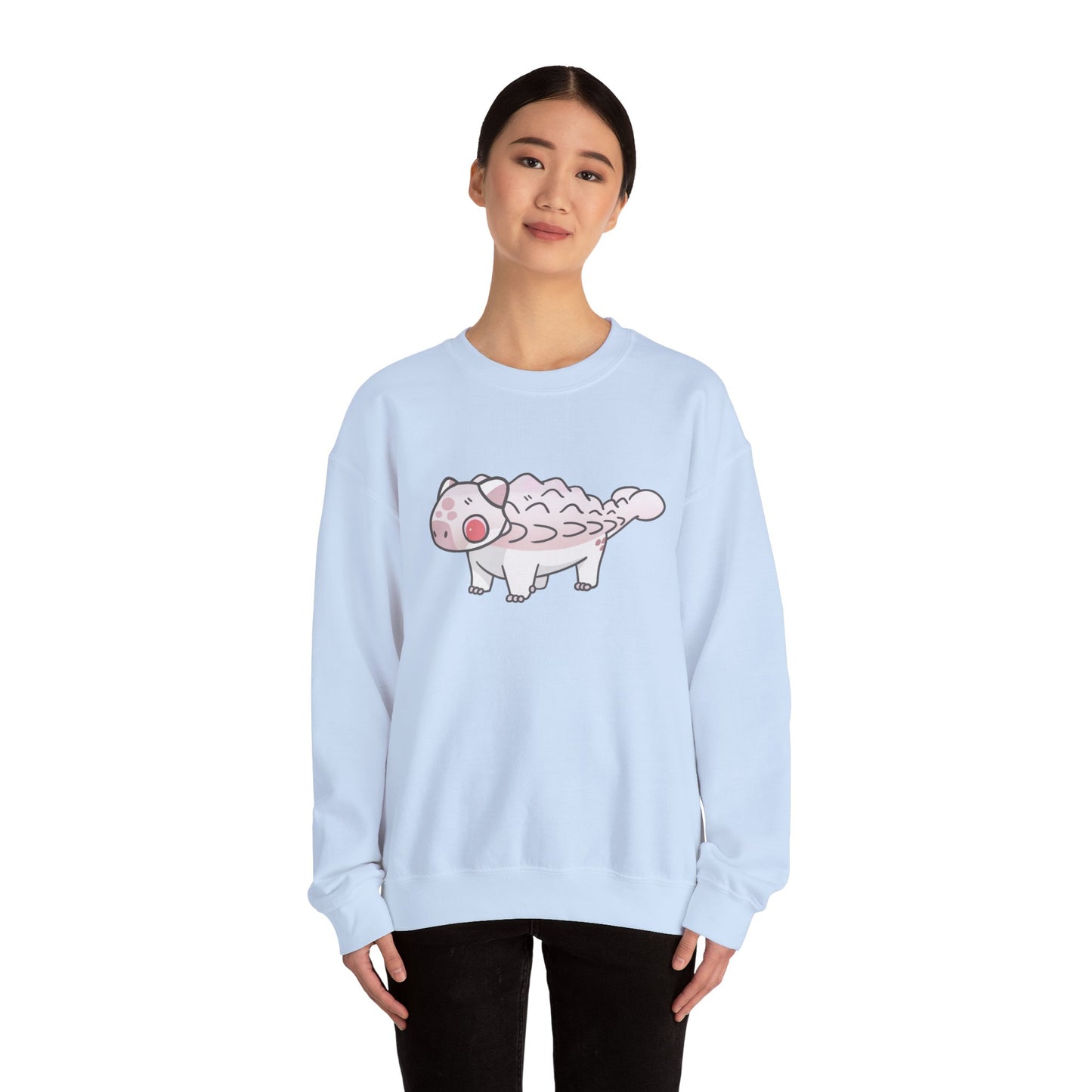 Albino Pinacosaurus - Unisex Heavy Blend™ Crewneck Sweatshirt