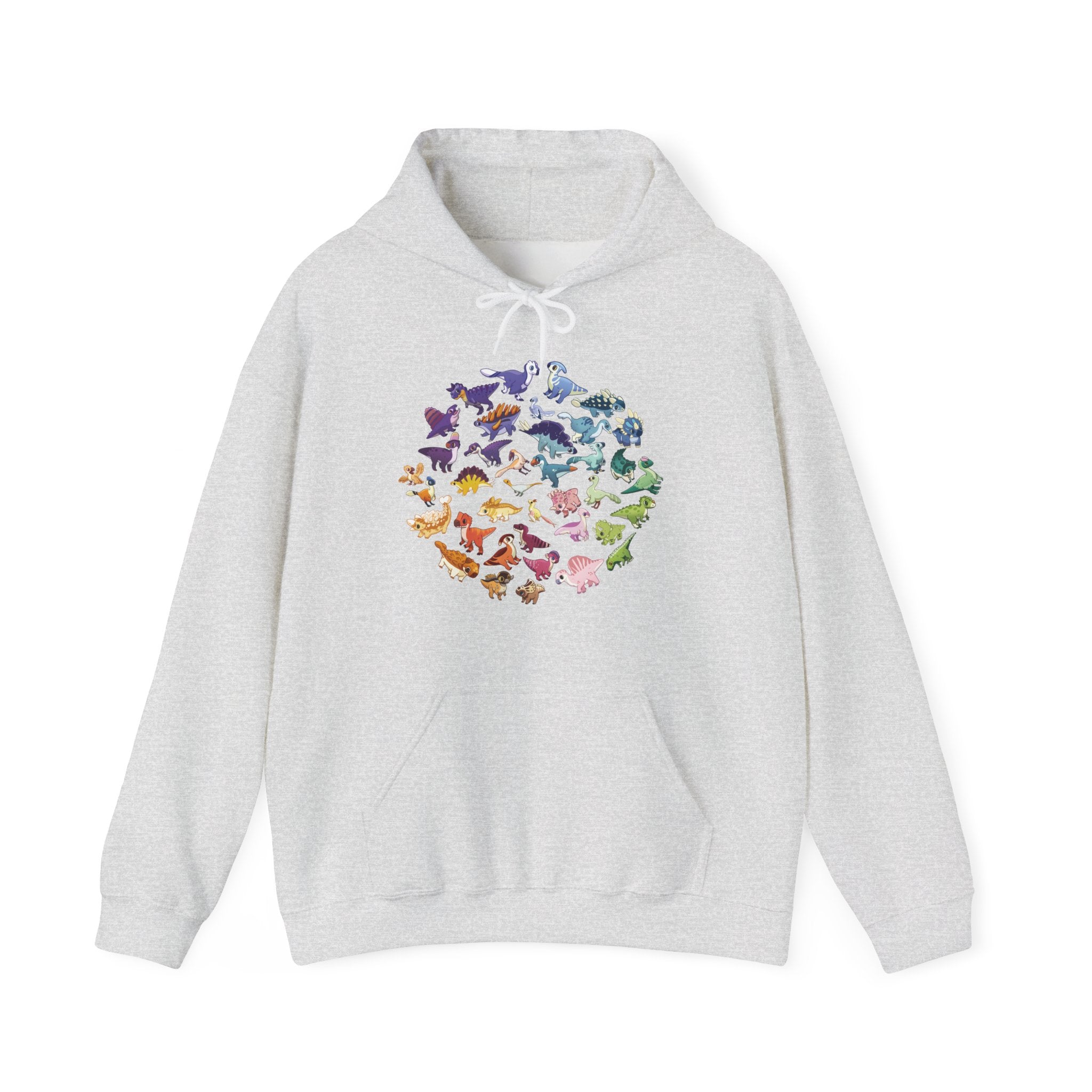 Rainbow of Dinos - Unisex Heavy Blend™ Hooded Sweatshirt