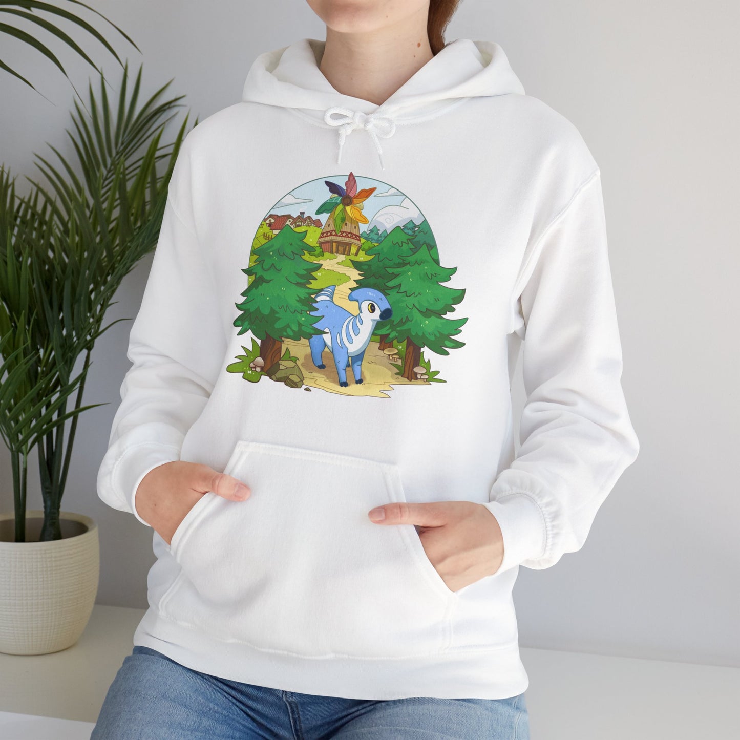 Walk by the Windmill - Unisex Hooded Sweatshirt
