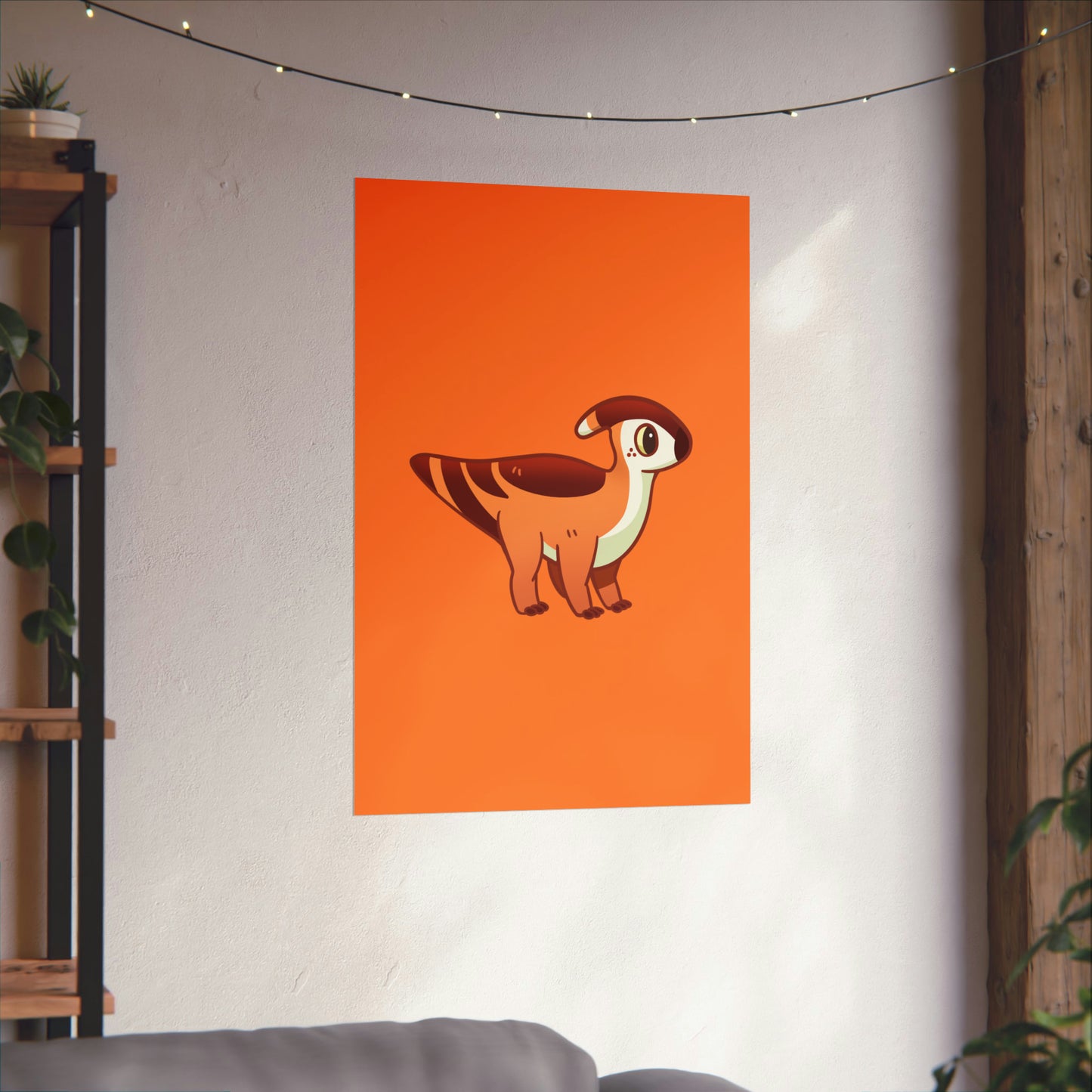 Parasaurolophus Matte Poster