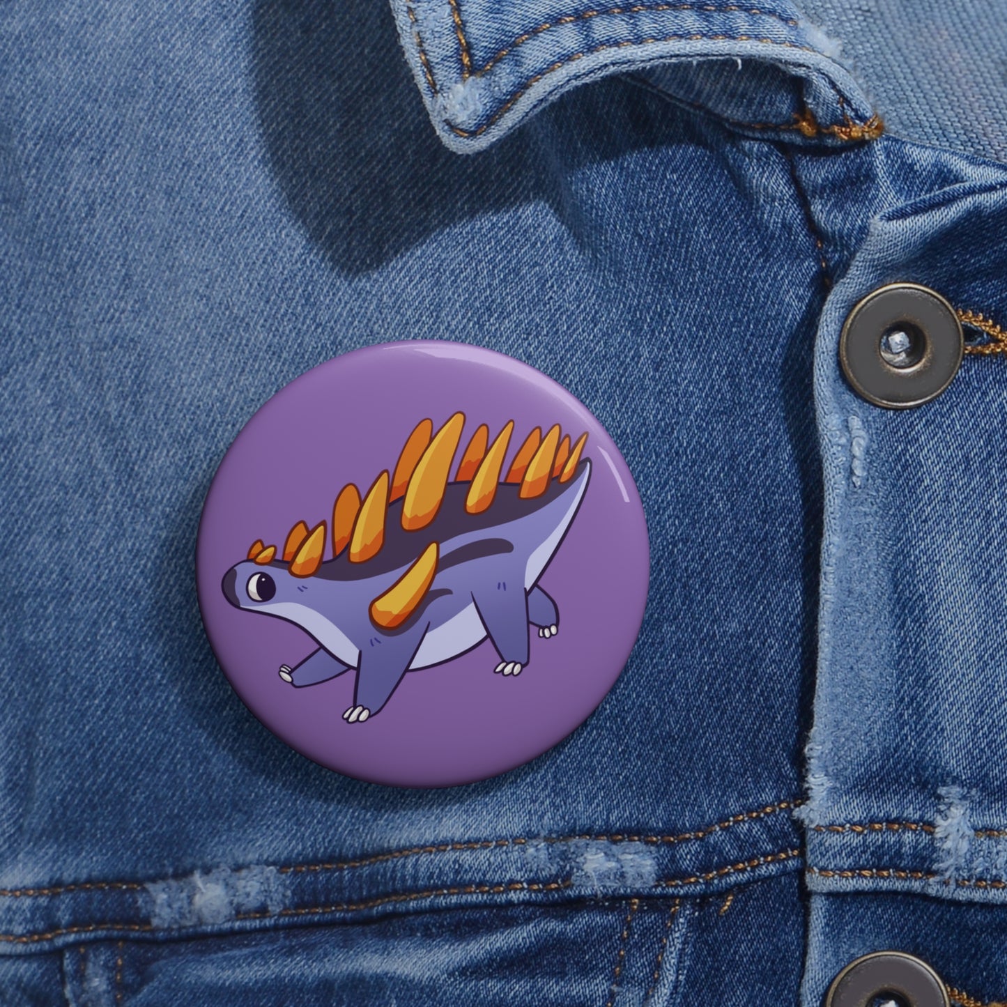 Kentrosaurus Pin Badge
