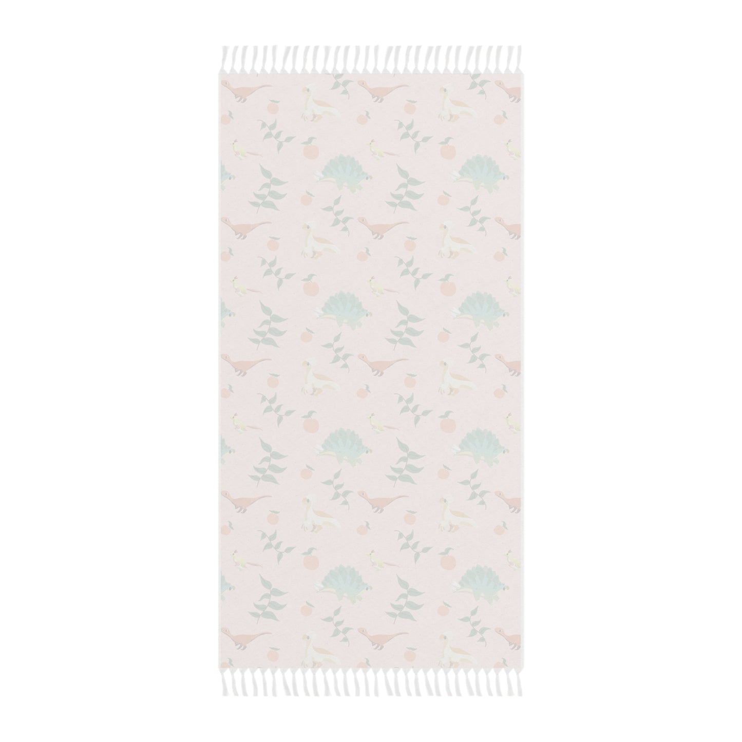 Peach Dinos - Boho Beach Cloth