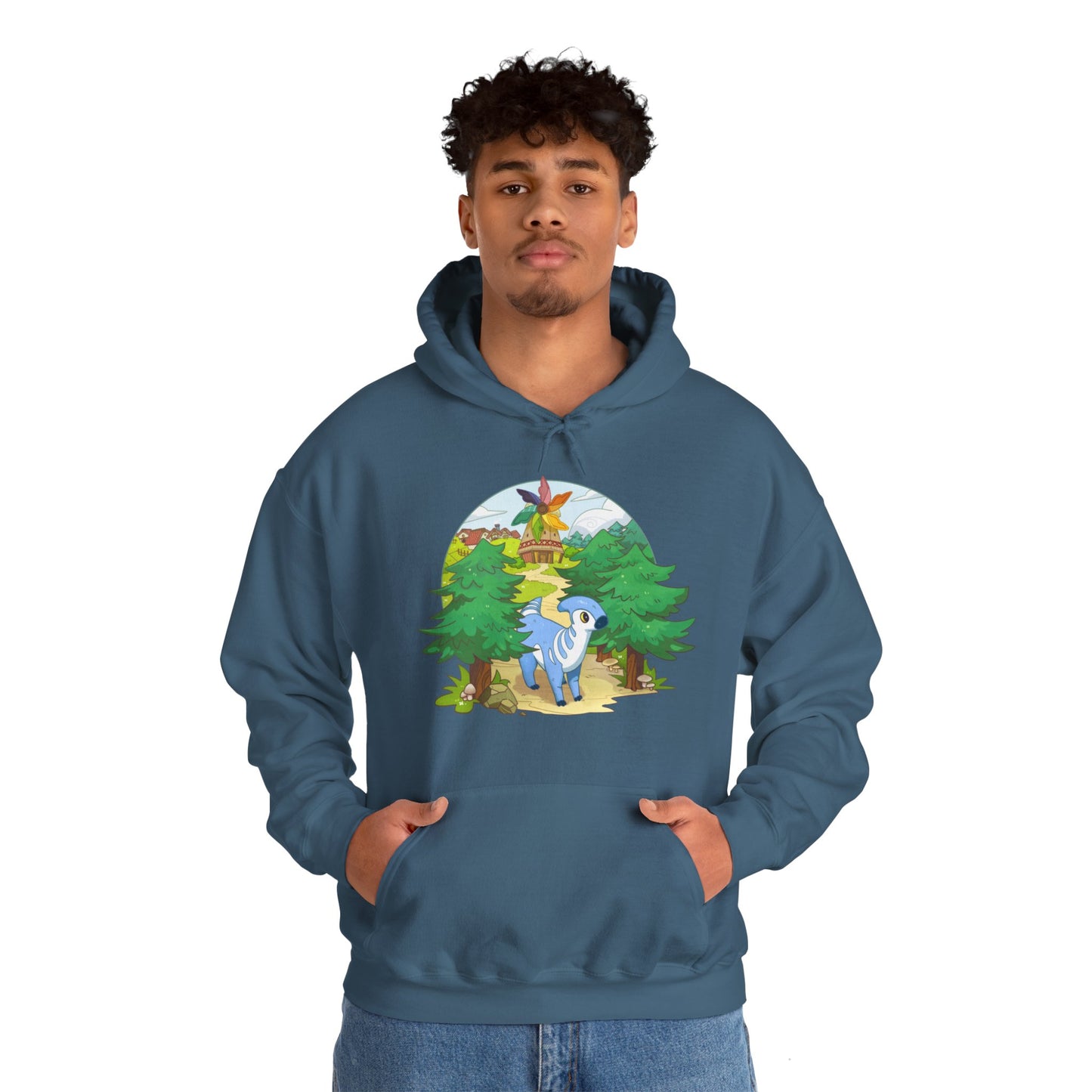 Walk by the Windmill - Unisex Hooded Sweatshirt