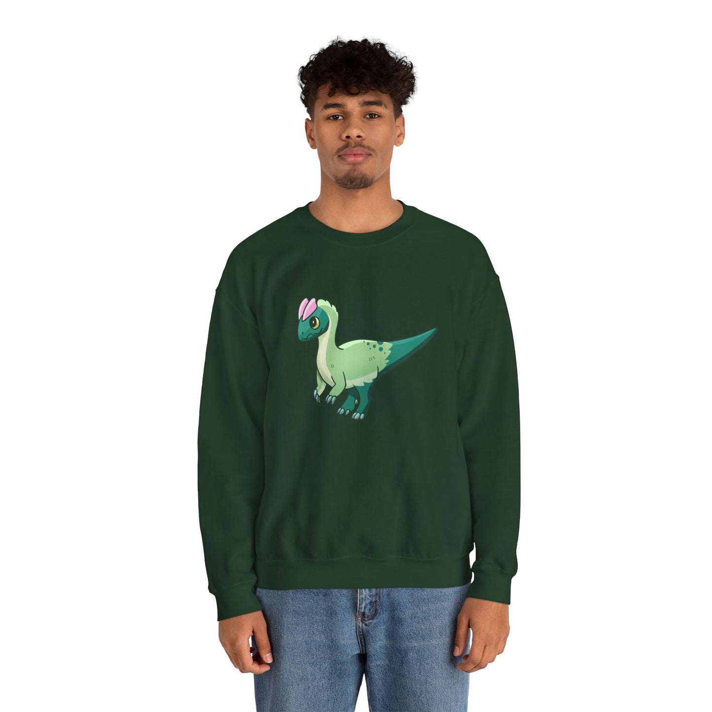 Dilophosaurus - Unisex Heavy Blend™ Crewneck Sweatshirt