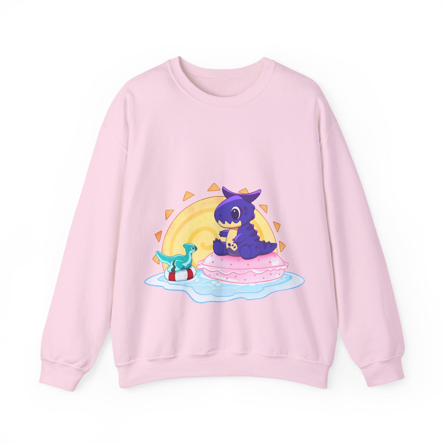 Limited Edition Carnotaurus with Archaeopteryx Sidekick Plushie Concept Art - Sweatshirt (AUS EDITION)