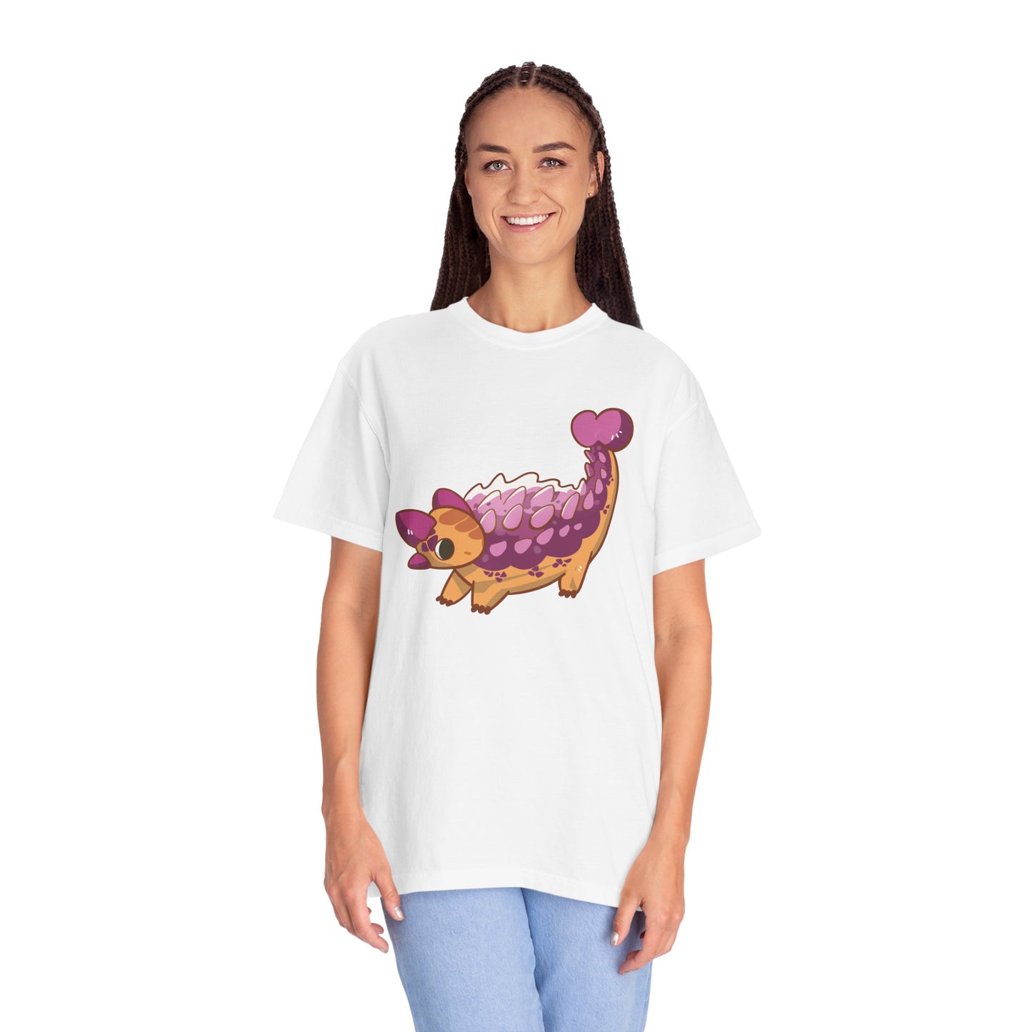 Lesbian Pride Ankylosaurus T-Shirt