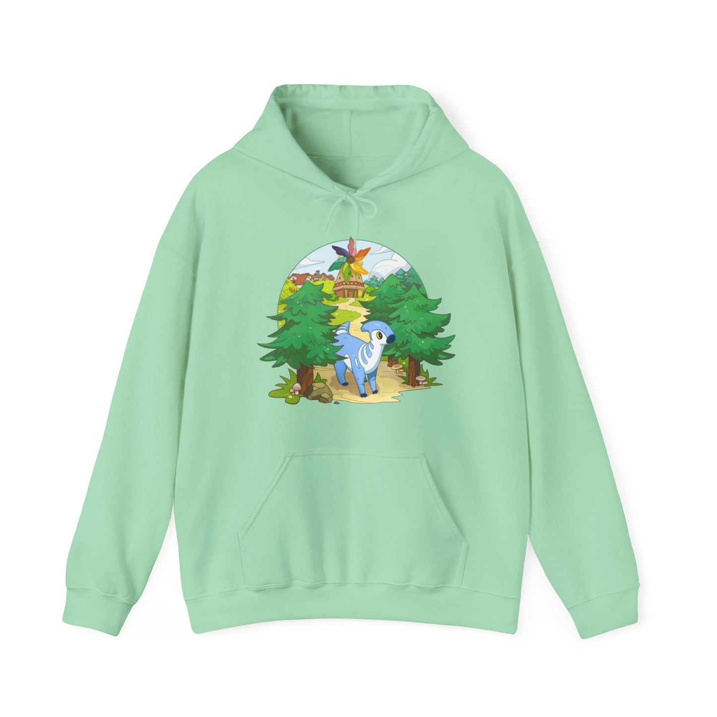 Walk by the Windmill - Unisex Hooded Sweatshirt