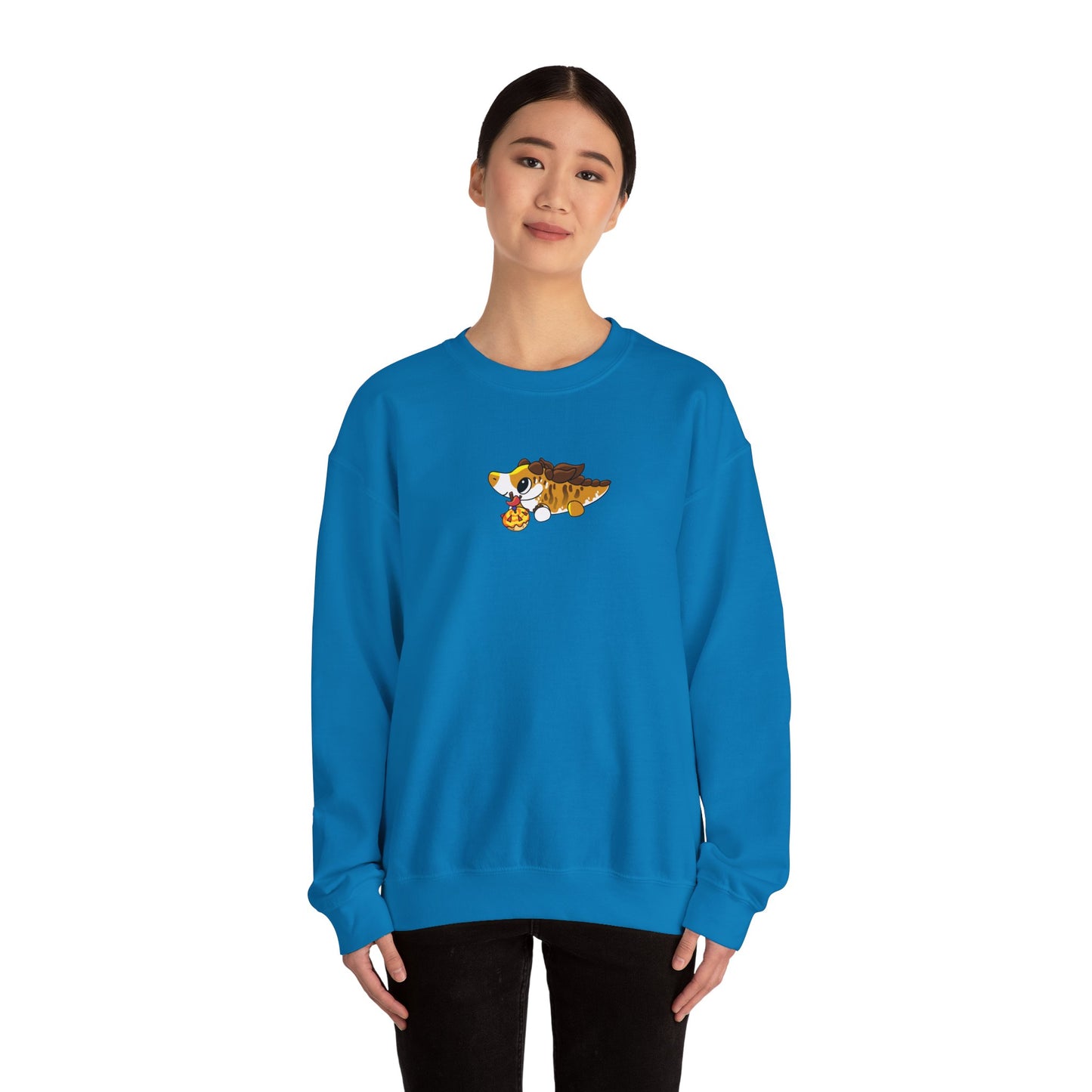 Limited Edition Desmond the Desmatosuchus Plushie Art - Unisex Heavy Blend⢠Crewneck Sweatshirt