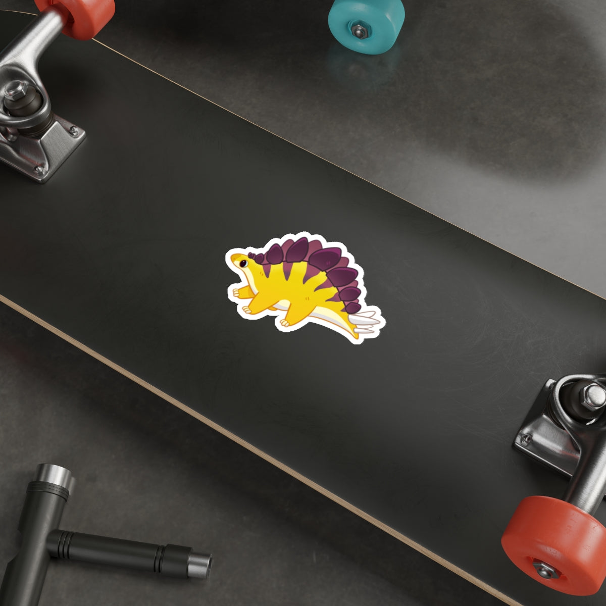 Stegosaurus Sticker - Die-Cut Stickers