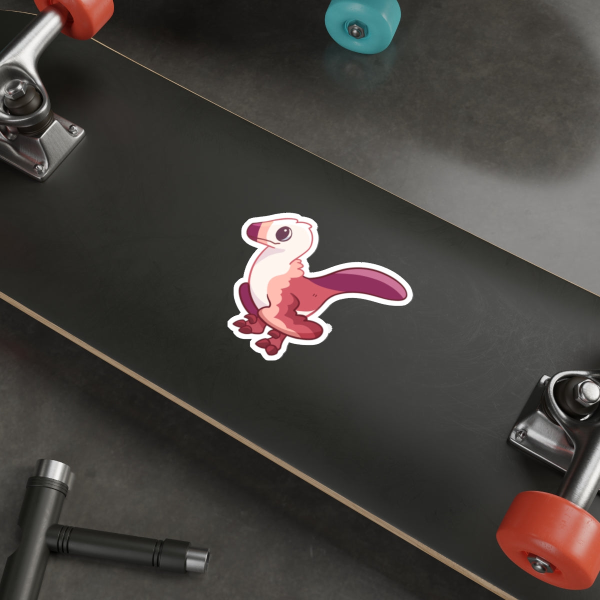 Velociraptor Sticker - Die-Cut Stickers