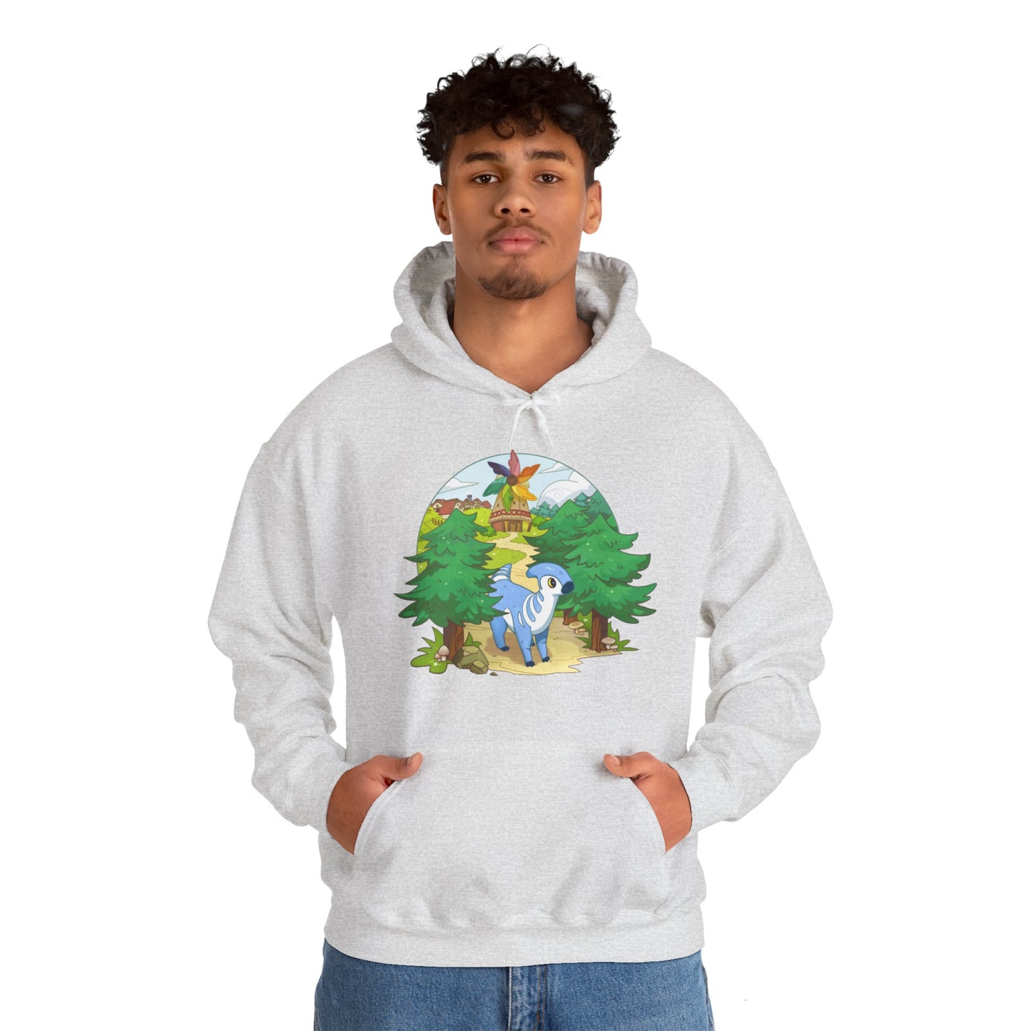 Walk by the Windmill - Unisex Hooded Sweatshirt