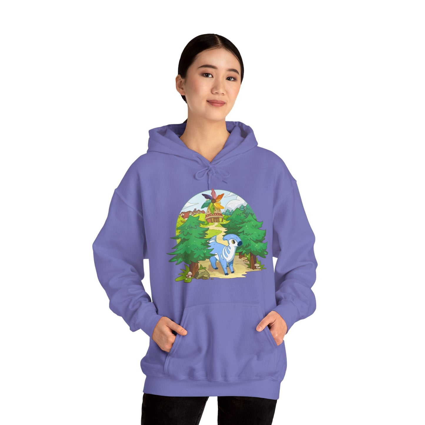 Walk by the Windmill - Unisex Hooded Sweatshirt