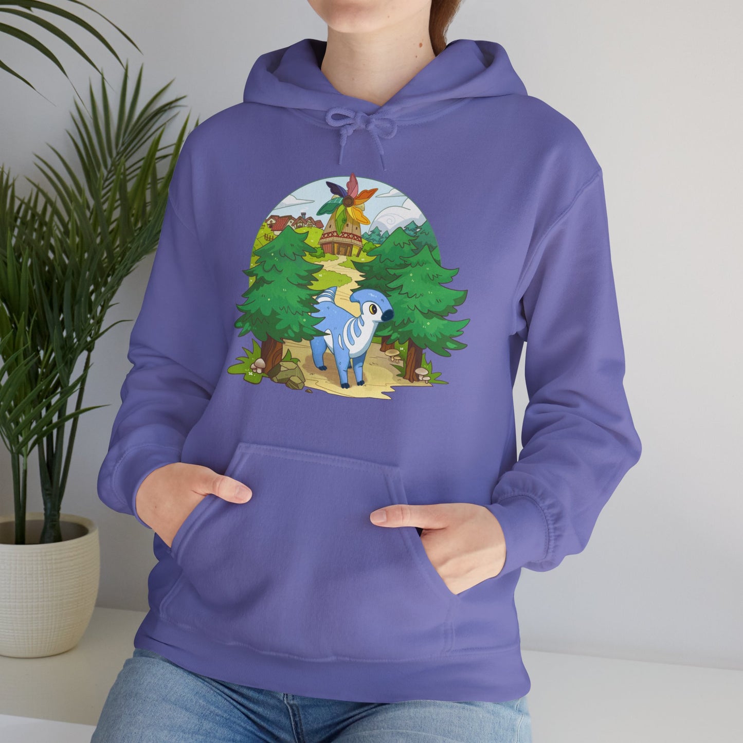 Walk by the Windmill - Unisex Hooded Sweatshirt