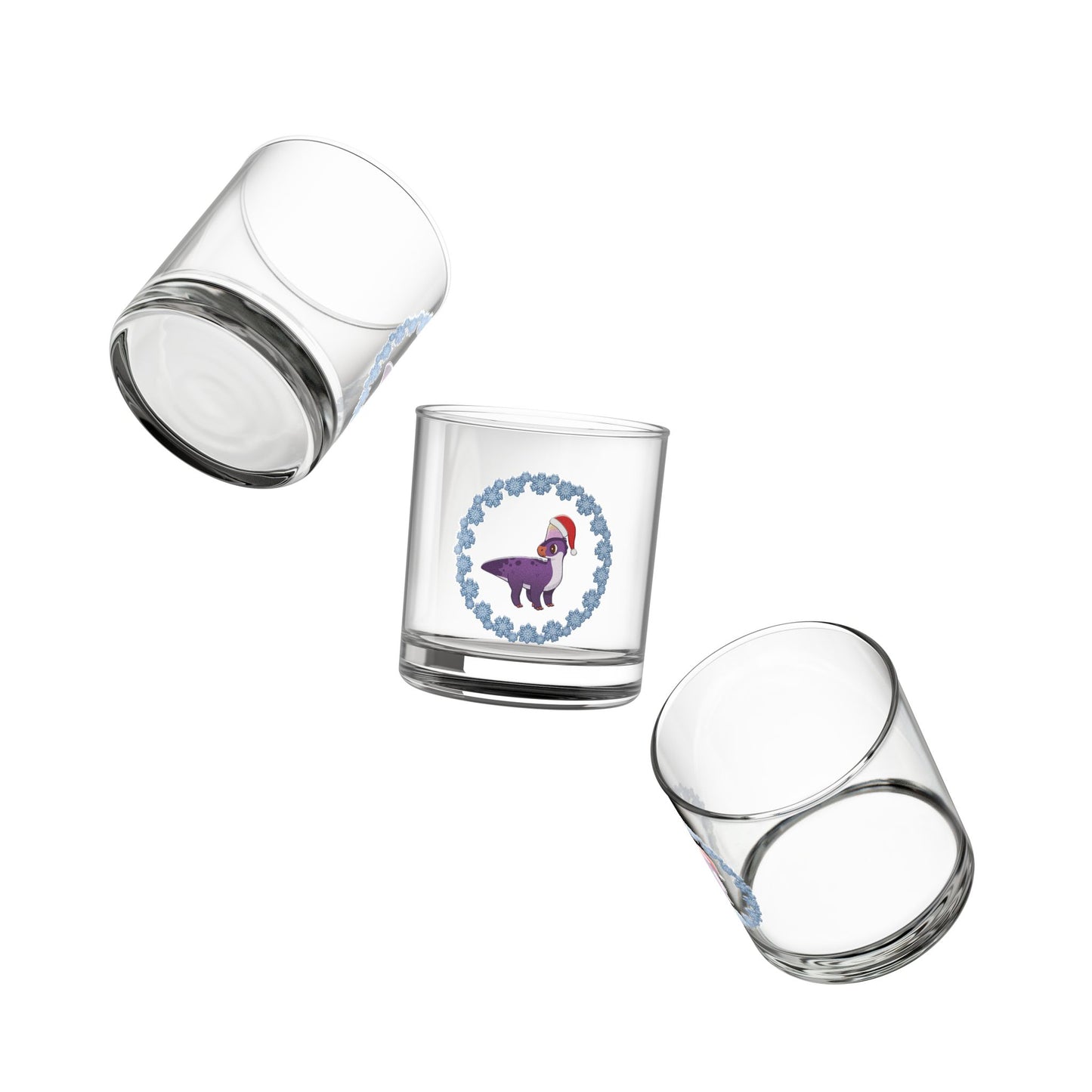 Holiday Retro Collectible Glass - Corythosaurus