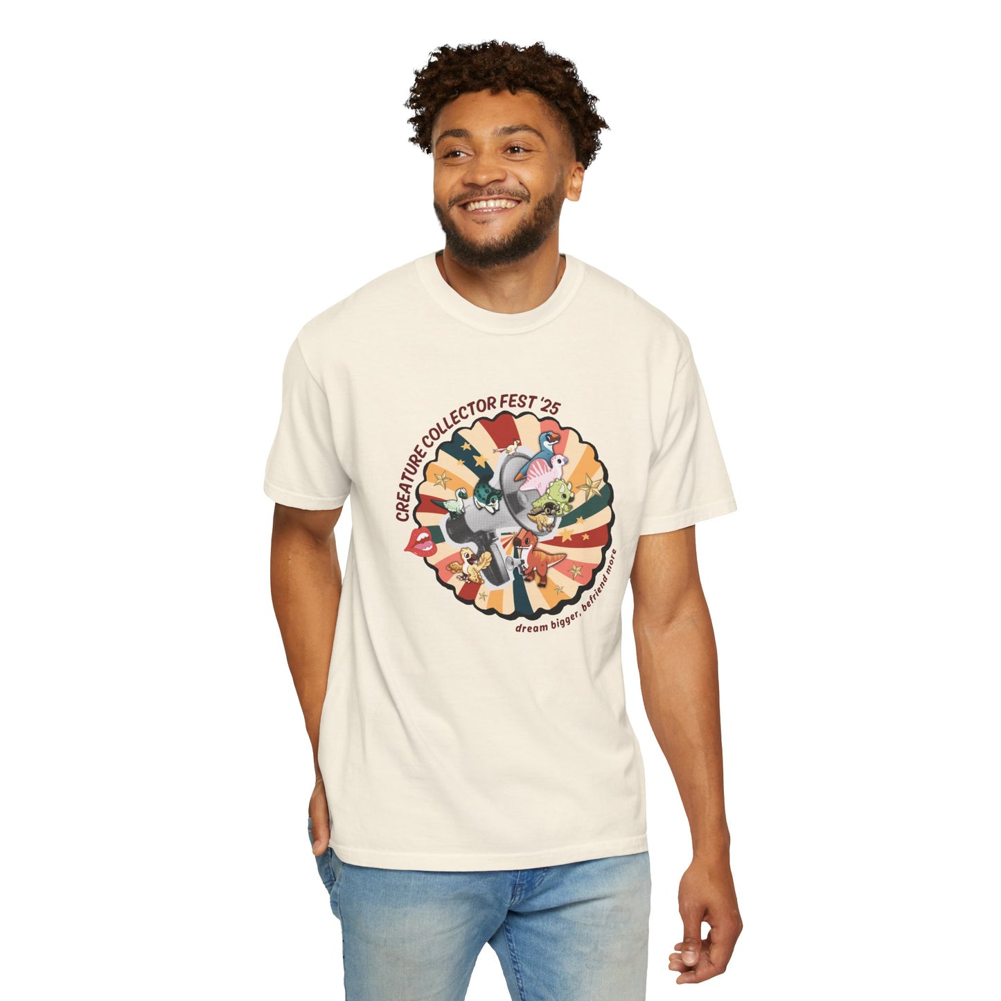 Limited Edition Dream Bigger, Befriend More - Creature Collector Festival 2025 T-Shirt