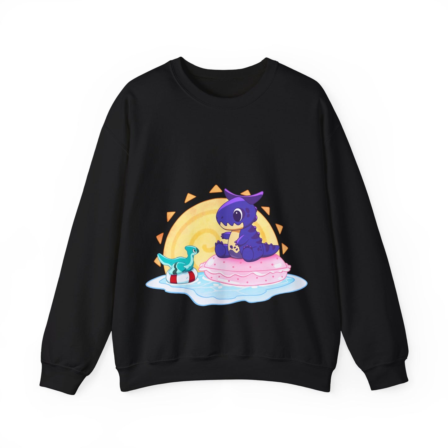 Limited Edition Carnotaurus with Archaeopteryx Sidekick Plushie Concept Art - Sweatshirt (AUS EDITION)