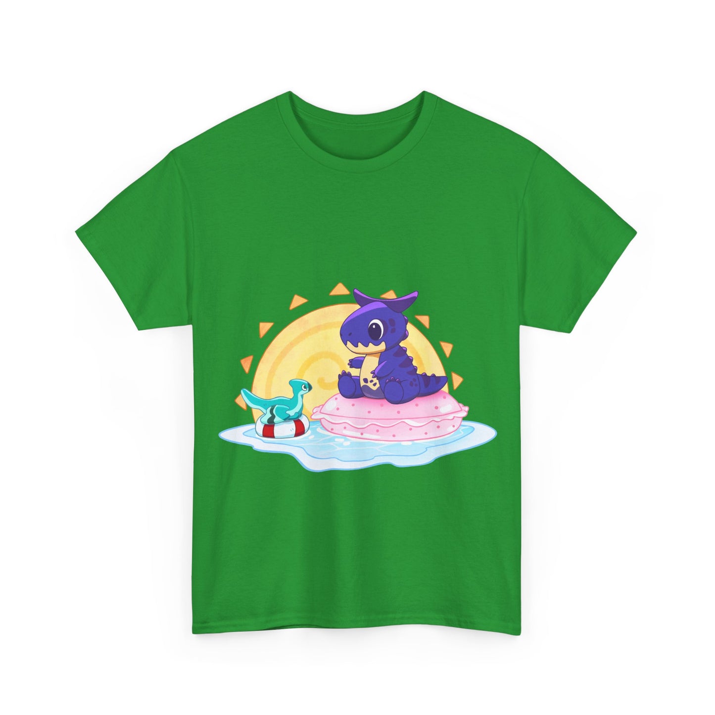 Limited Edition Carnotaurus with Archaeopteryx Sidekick Plushie Concept Art - T-Shirt (UK/EU/USA EDITION)