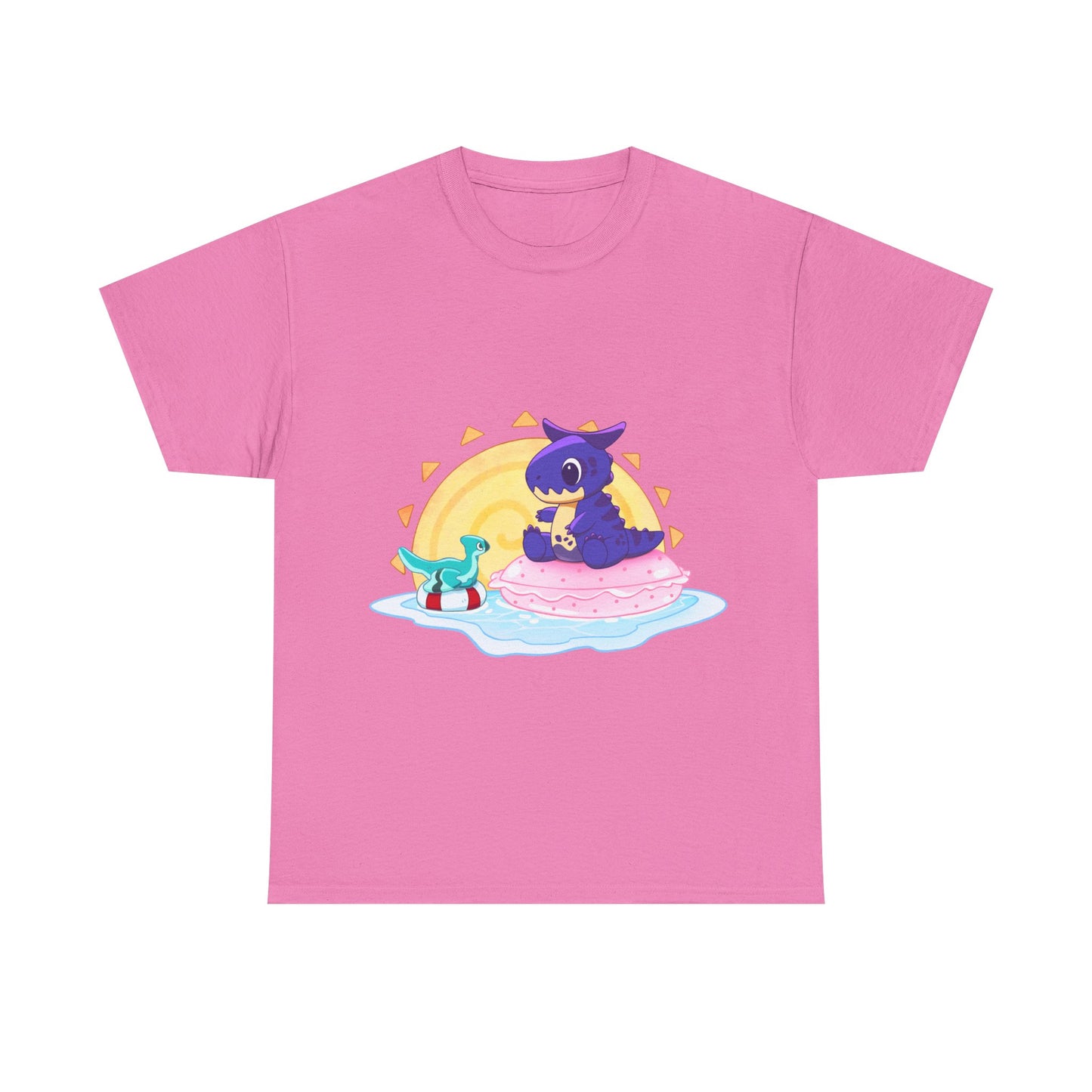 Limited Edition Carnotaurus with Archaeopteryx Sidekick Plushie Concept Art - T-Shirt (UK/EU/USA EDITION)