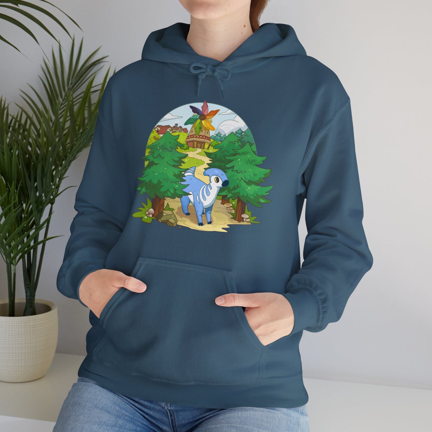 Walk by the Windmill - Unisex Hooded Sweatshirt