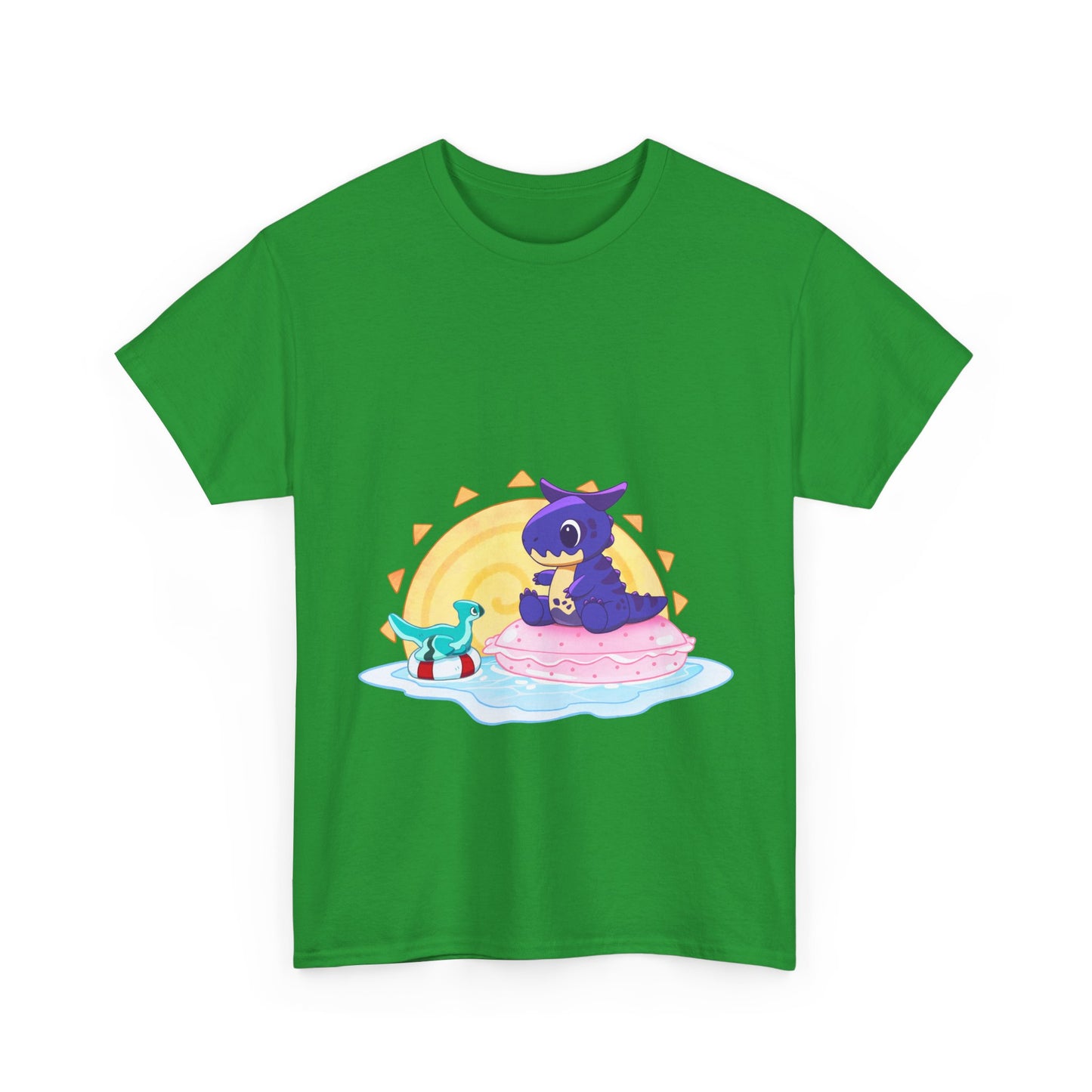 Limited Edition Carnotaurus with Archaeopteryx Sidekick Plushie Concept Art - T-Shirt (AUS EDITION)