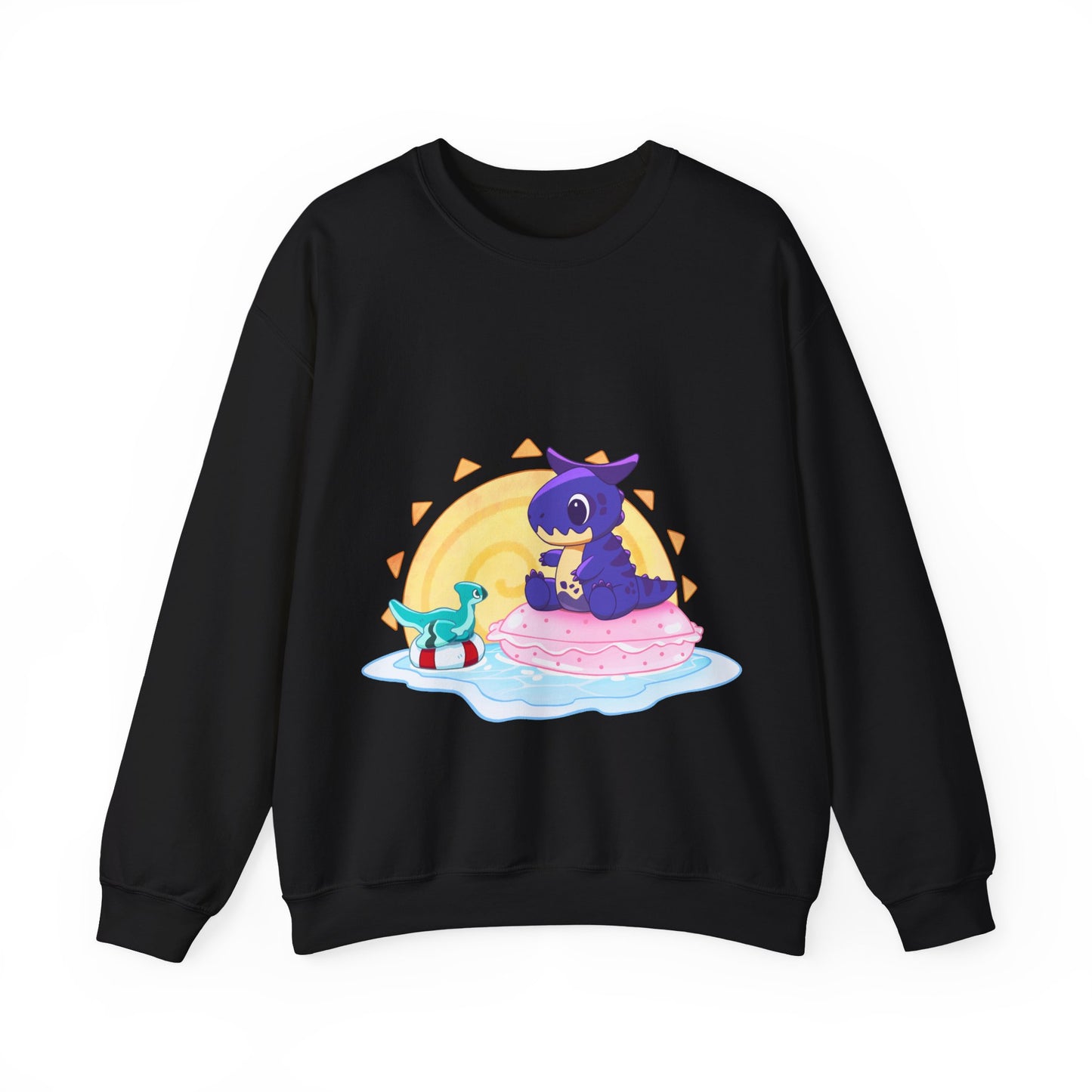 Limited Edition Carnotaurus with Archaeopteryx Sidekick Plushie Concept Art - Sweatshirt (UK, USA, EU, CAN EDITION)