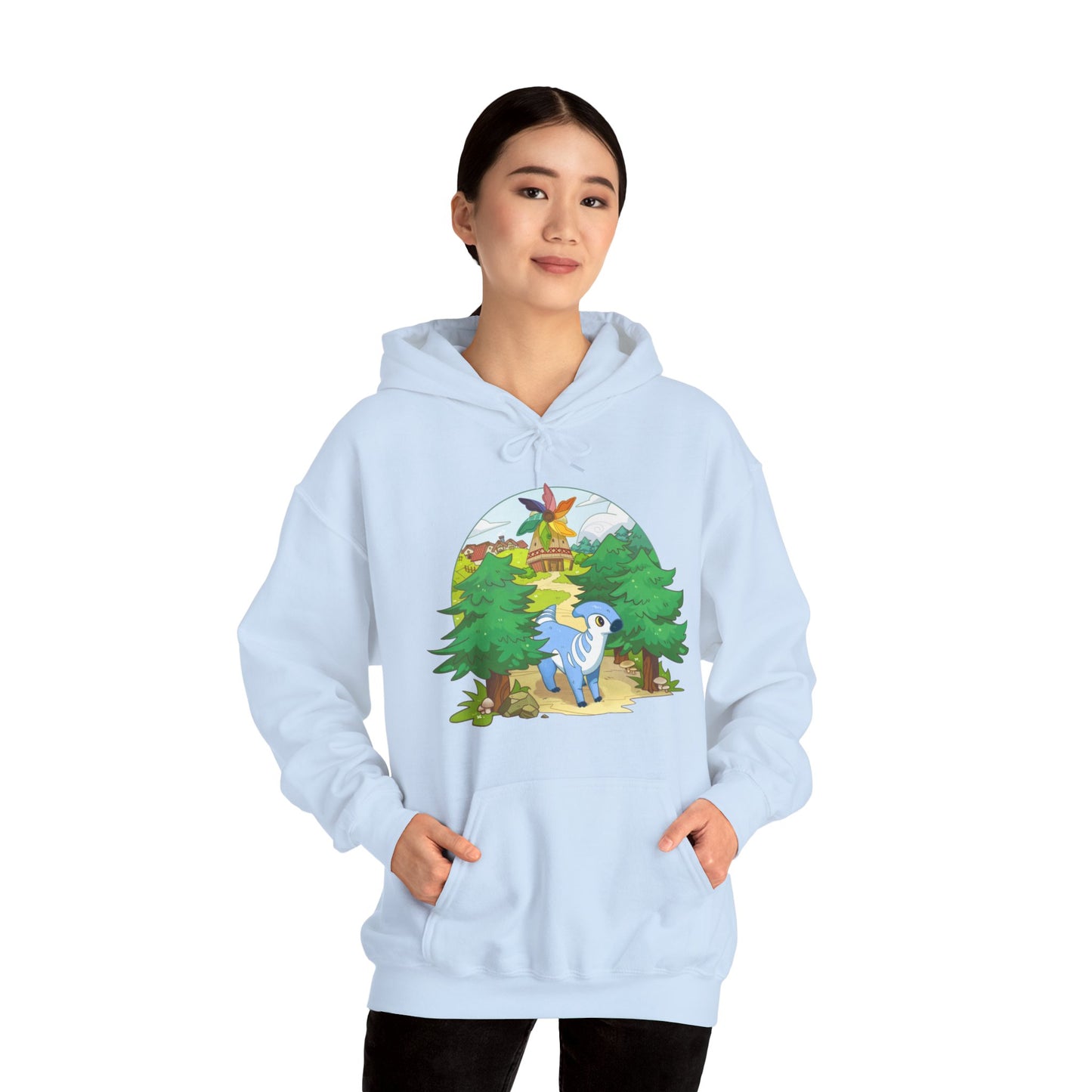 Walk by the Windmill - Unisex Hooded Sweatshirt