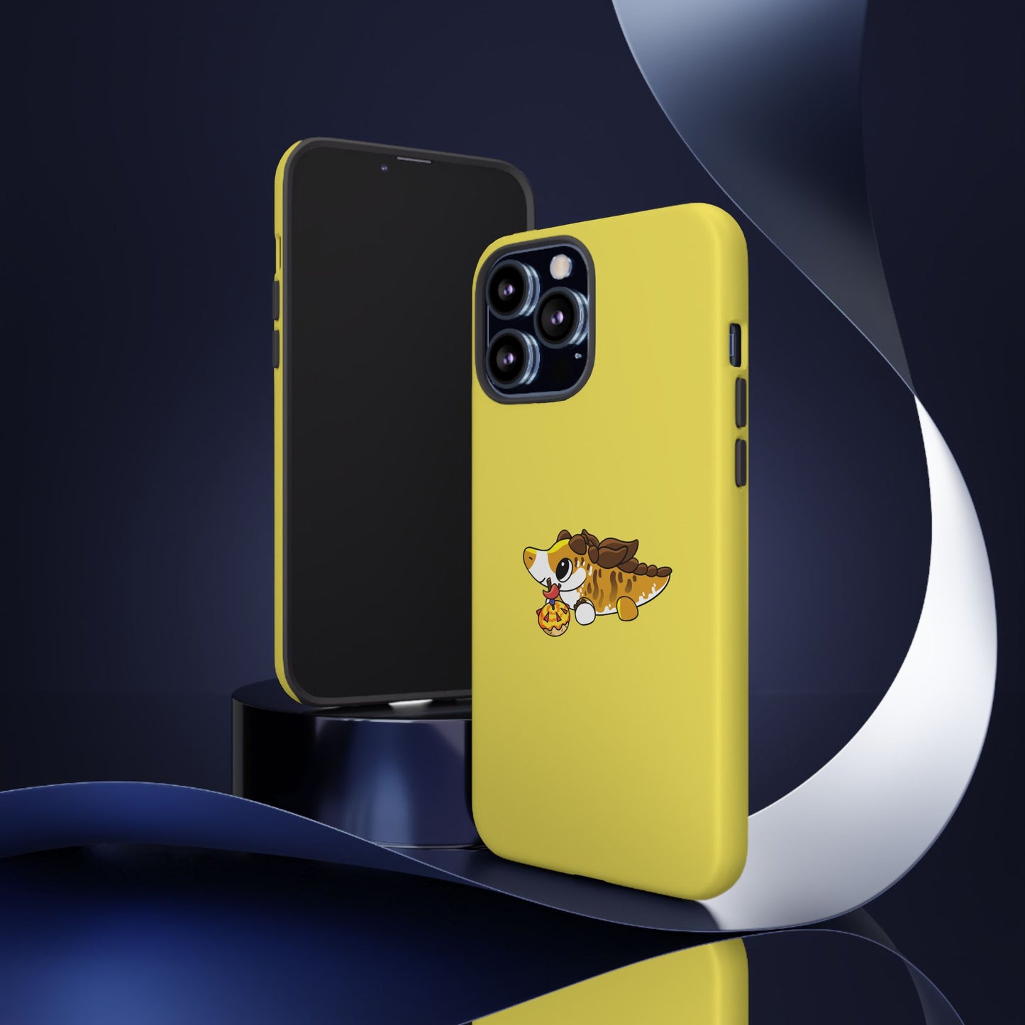 Limited Edition Desmond the Desmatosuchus Plushie Art - Phone Case
