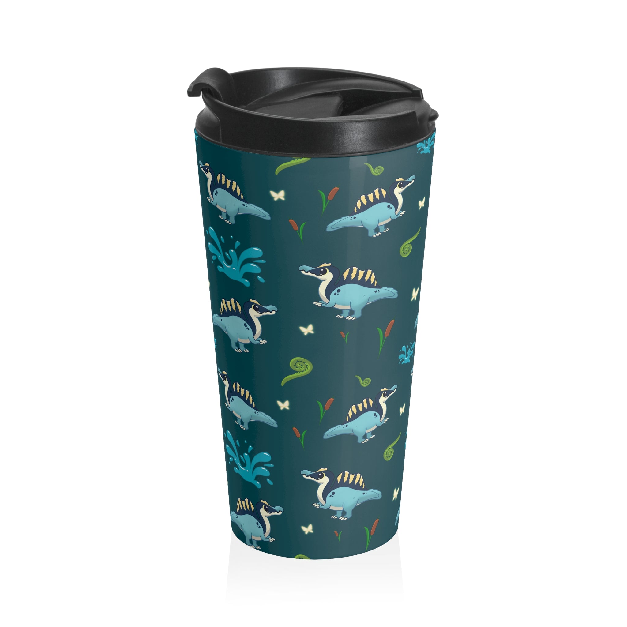 Players Choice Spinosaurus Pattern - Stainless Steel Travel Mug