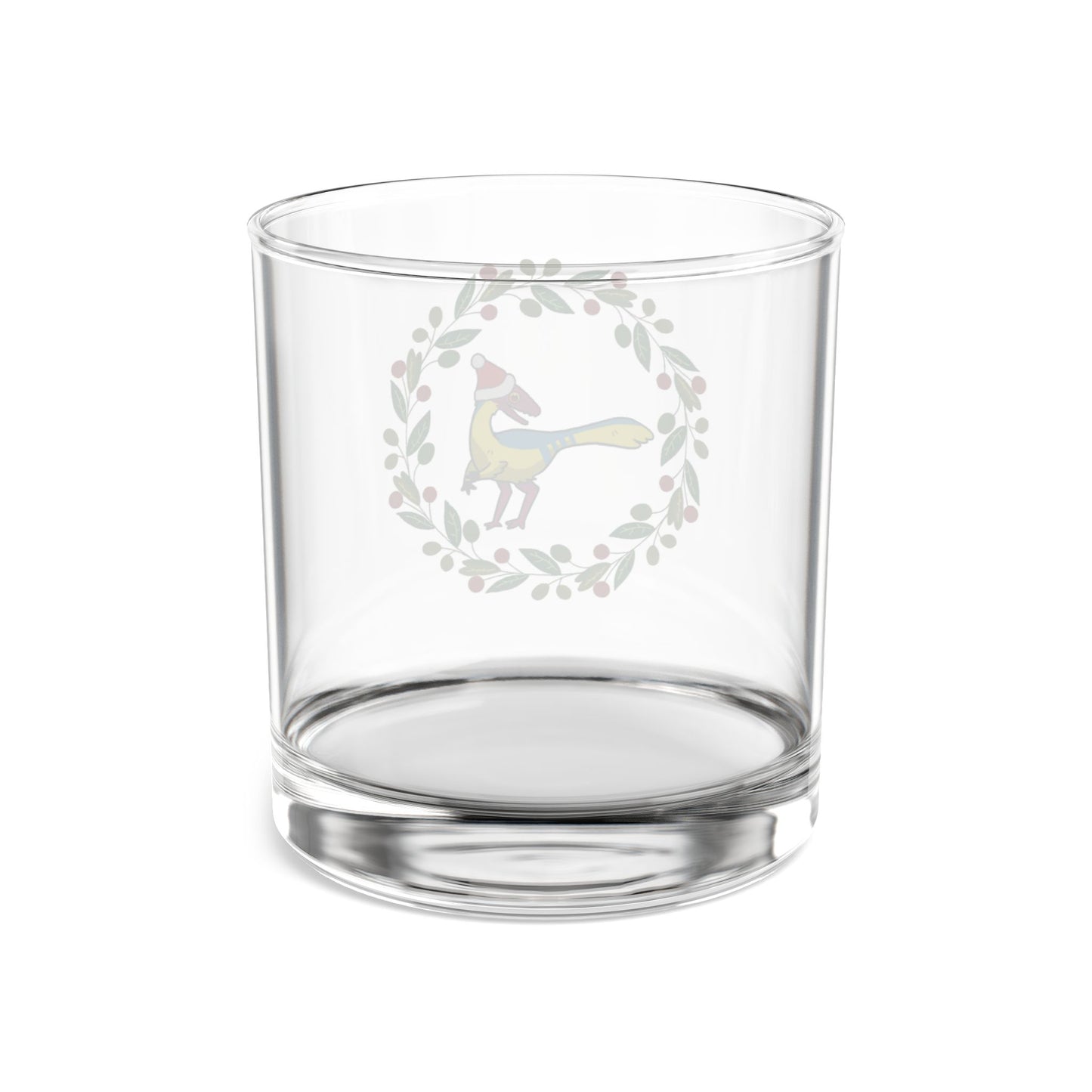 Holiday Retro Collectible Glass - Pan Pride Compsognathus