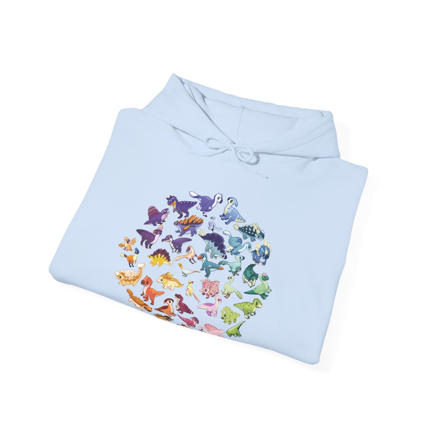 Rainbow of Dinos - Unisex Heavy Blend™ Hooded Sweatshirt