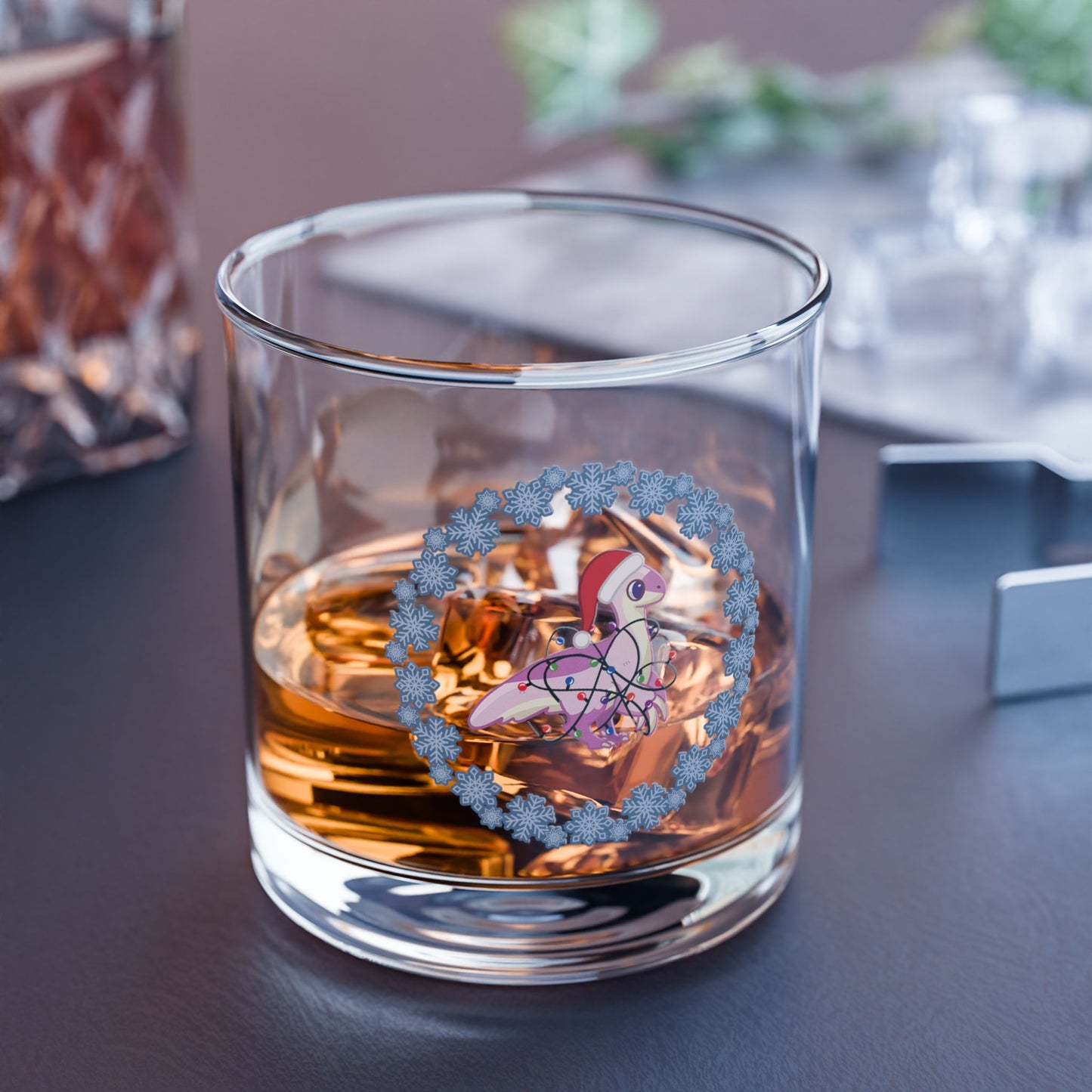 Holiday Retro Collectible Glass - Therizinosaurus