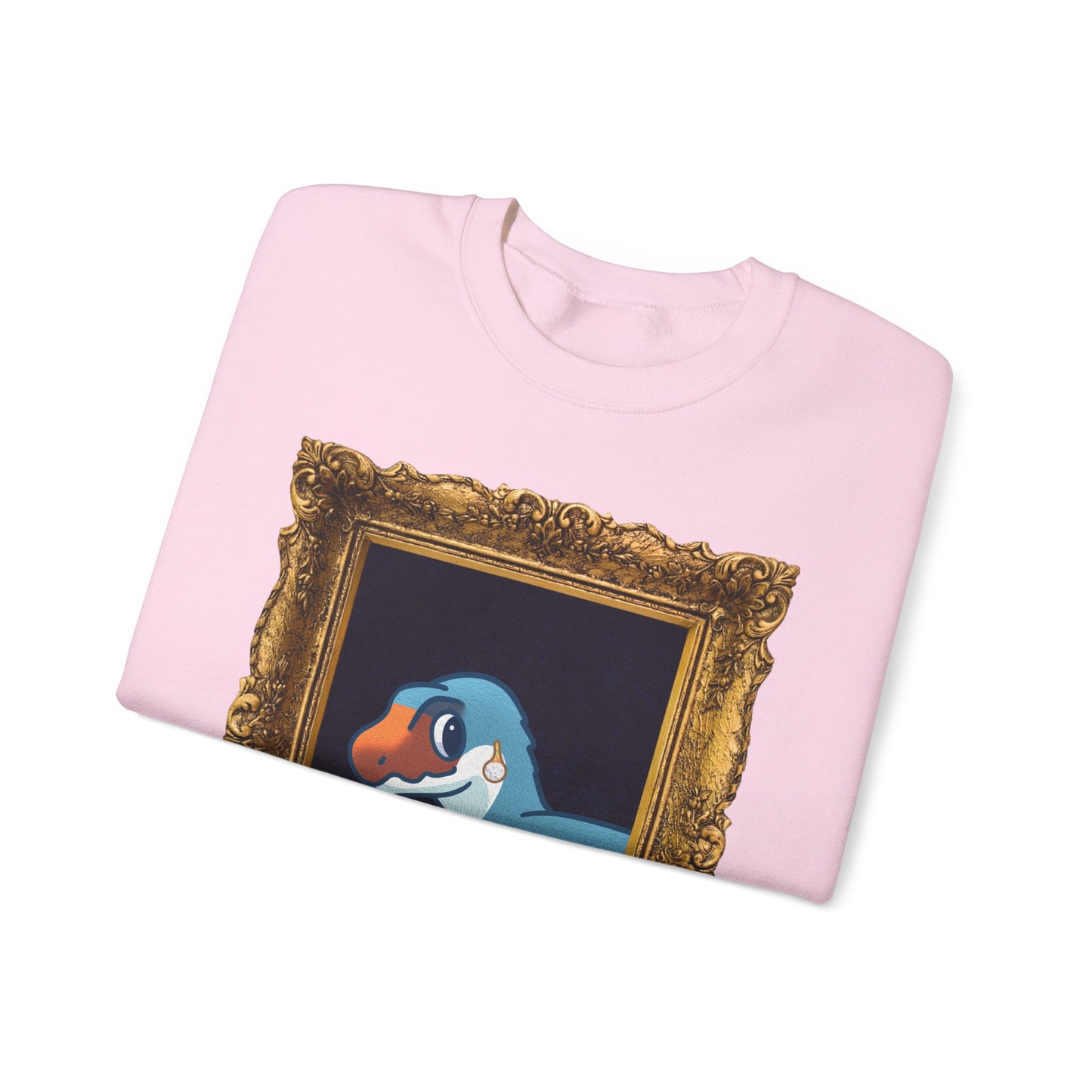 Megalo with a Pearl Earring - Unisex Heavy Blend™ Crewneck Sweatshirt