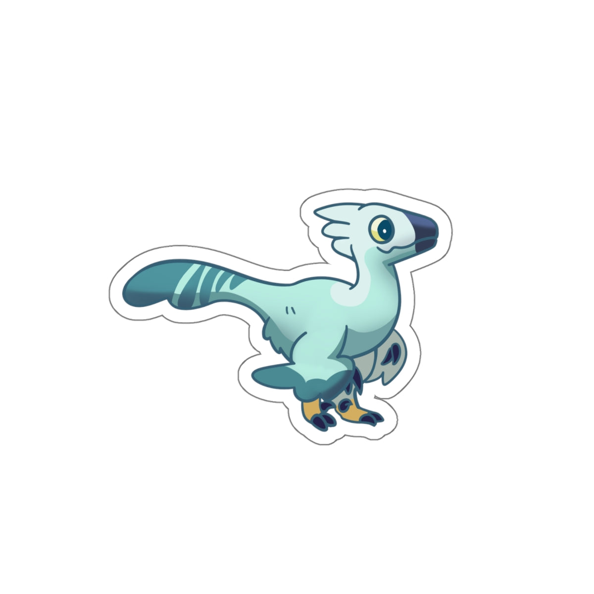 Troodon Sticker - Die-Cut Stickers