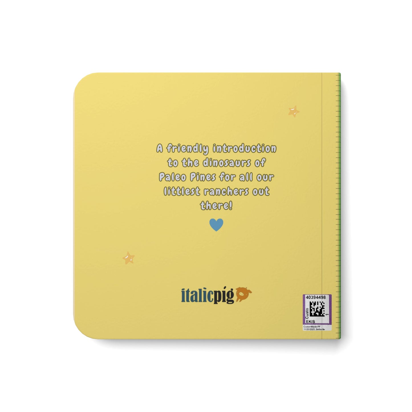 The Big Book for Little Ranchers - Dinosaur Fact Book for Babies