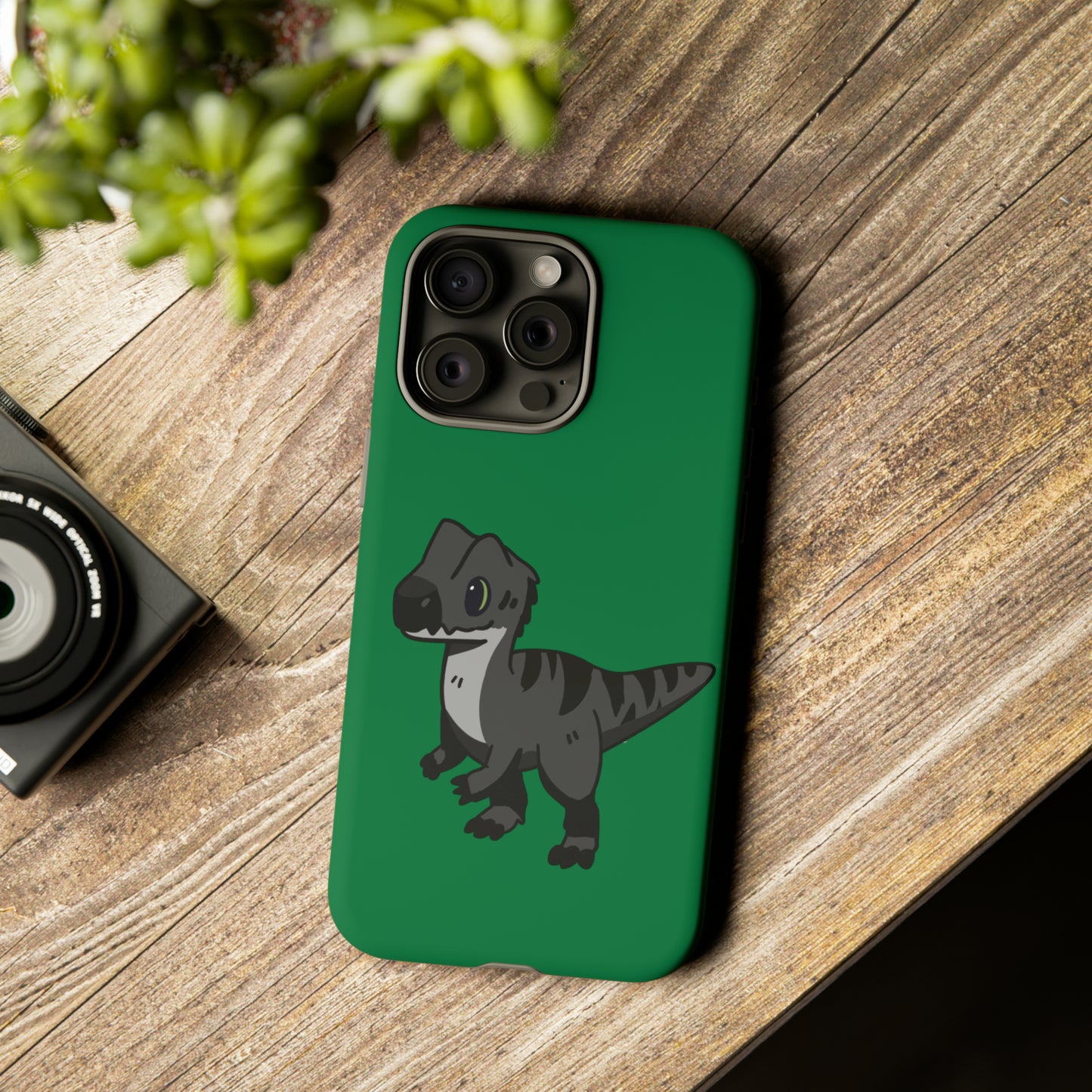 Melanistic Allosaurus - Phone Case